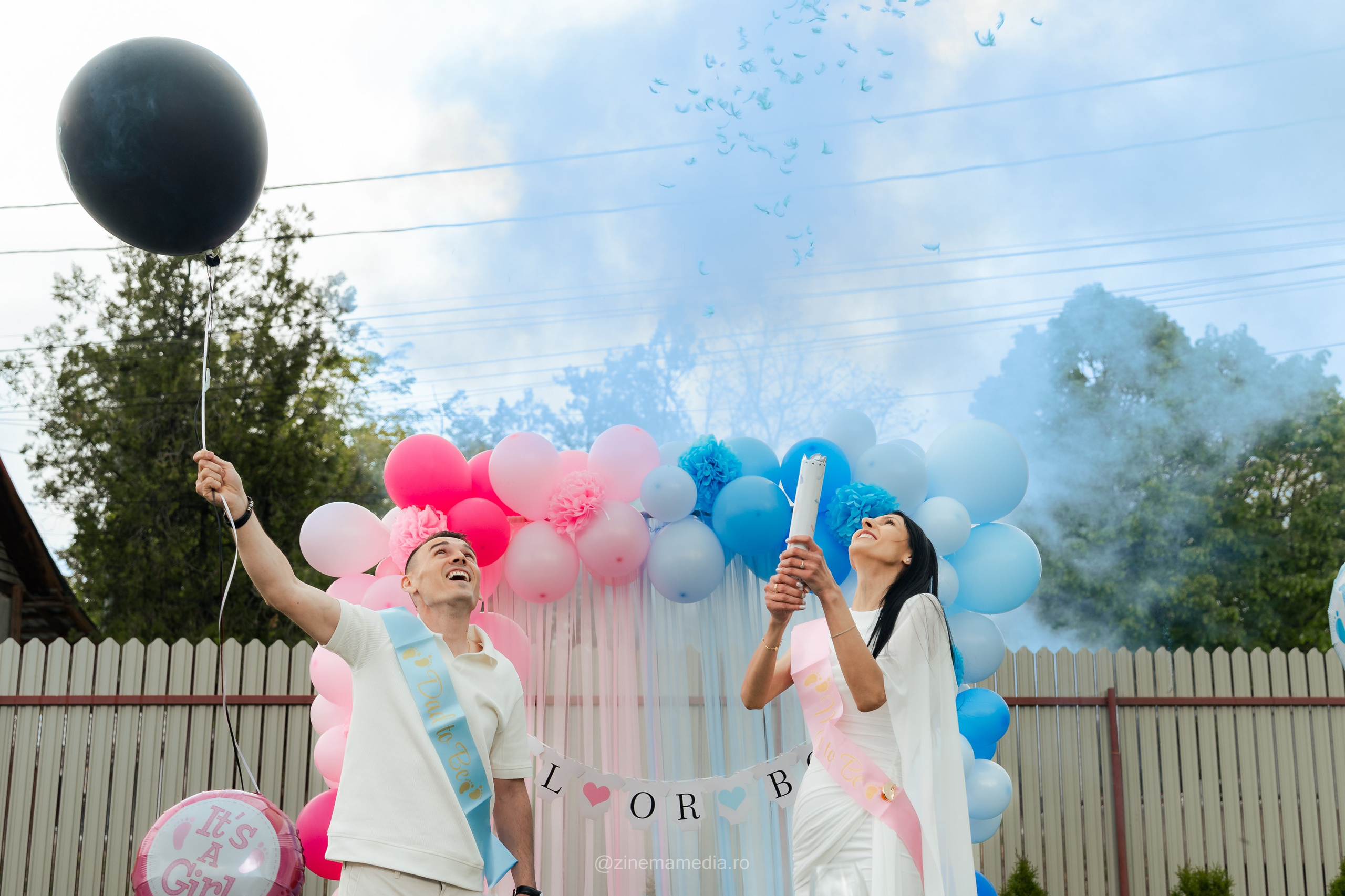 ALINA and IONUT — GENDER REVEAL. Z I N E M A