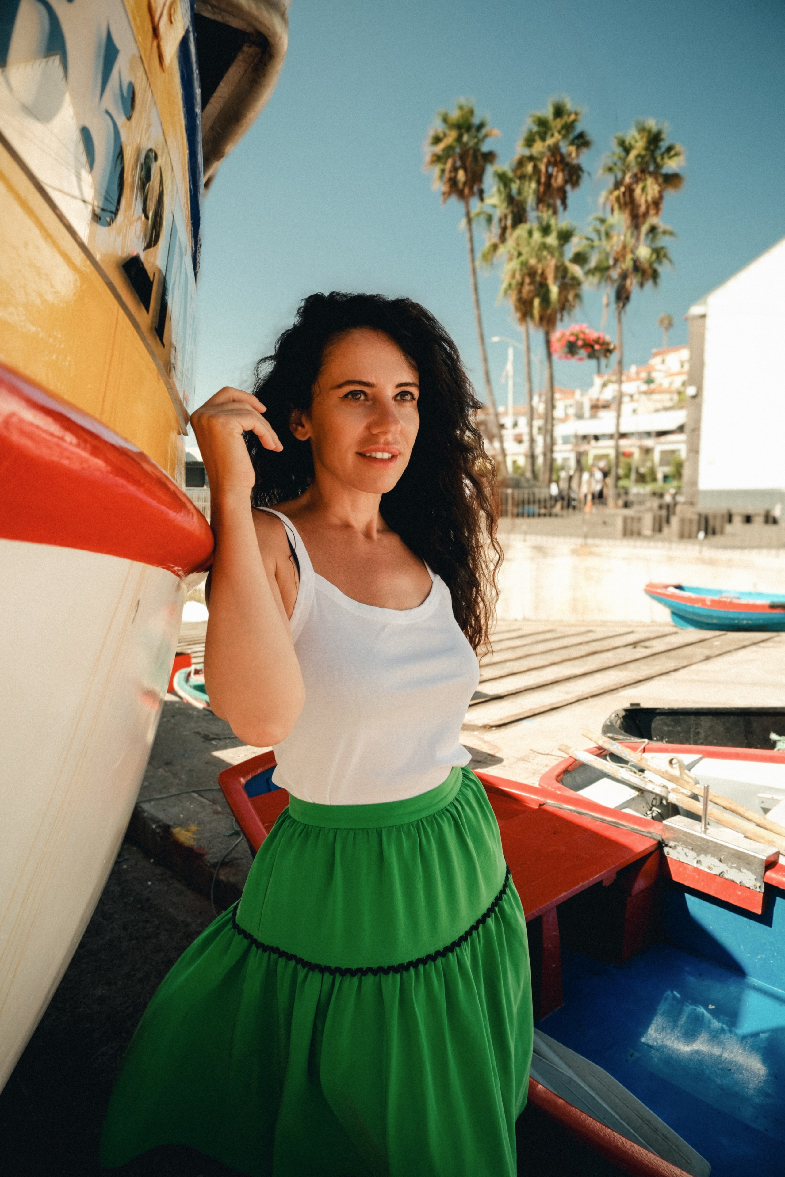 Meggy Câmara de Lobos + ocean. Portrait photographer in Madeira — Marina Shtukina