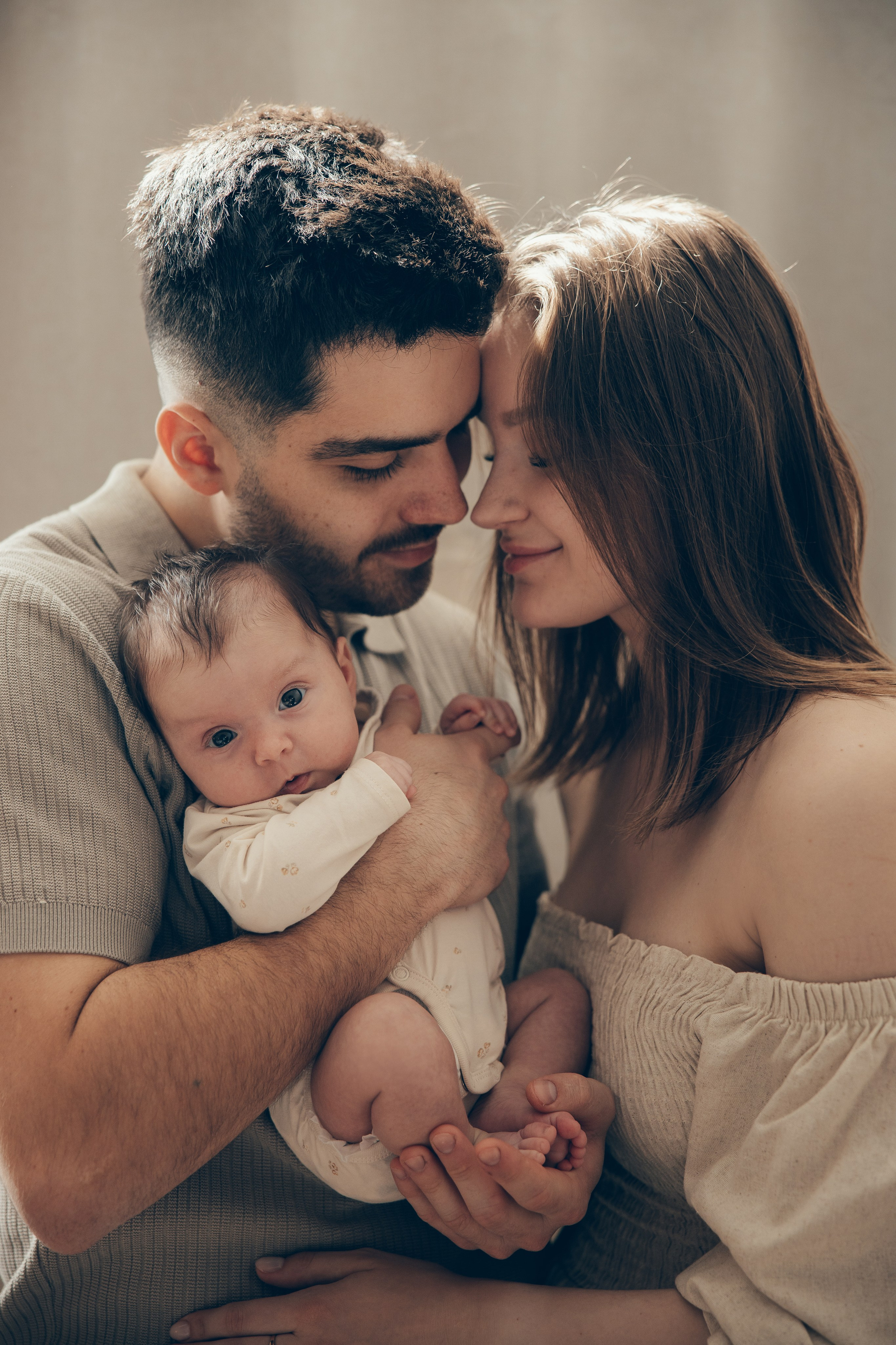 In-Home Baby Photoshoot. Family and children’s photographer and videographer in Chicago