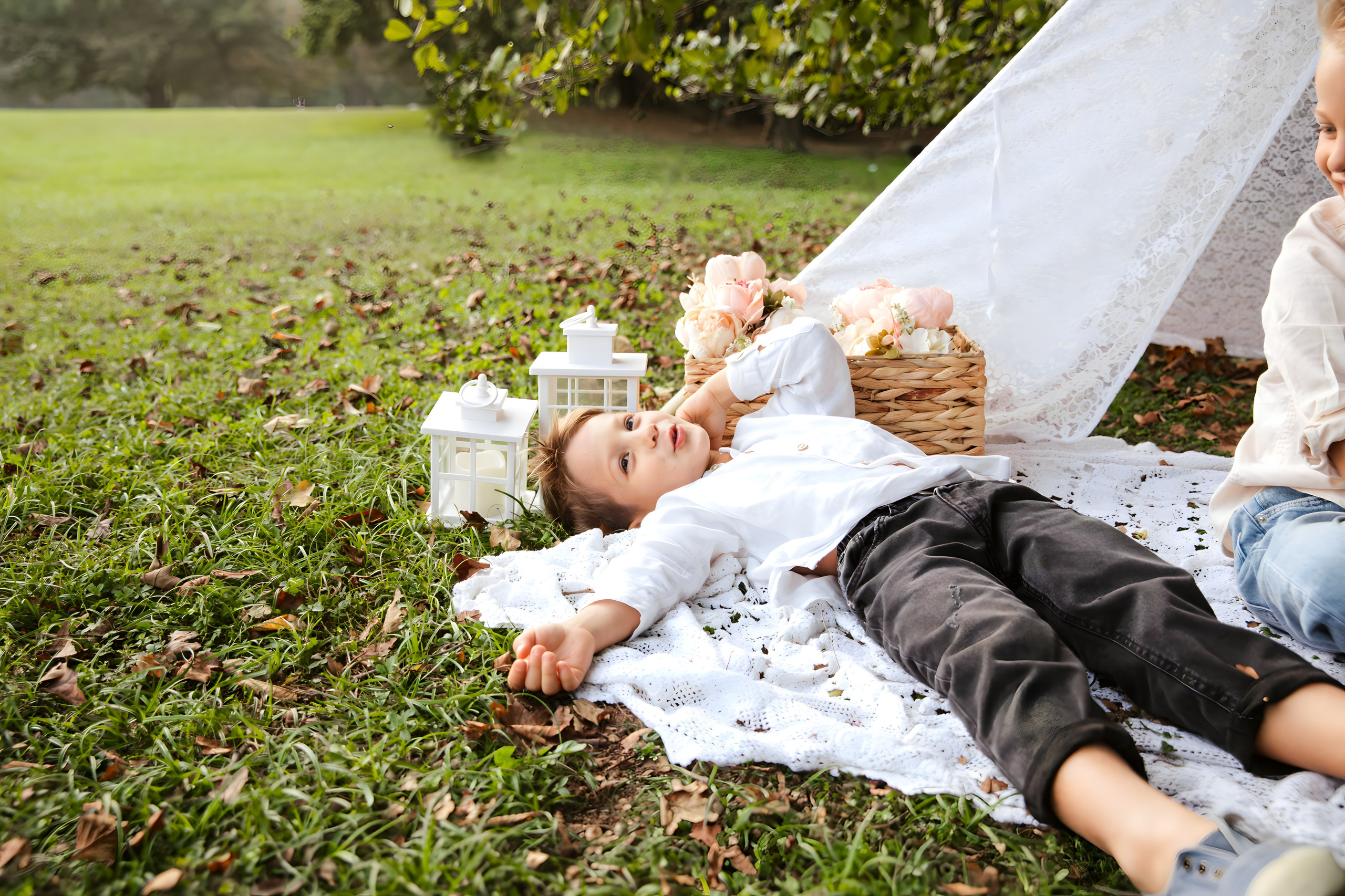 Maggie e la sua bellissima famiglia. Luci e Capricci Photography