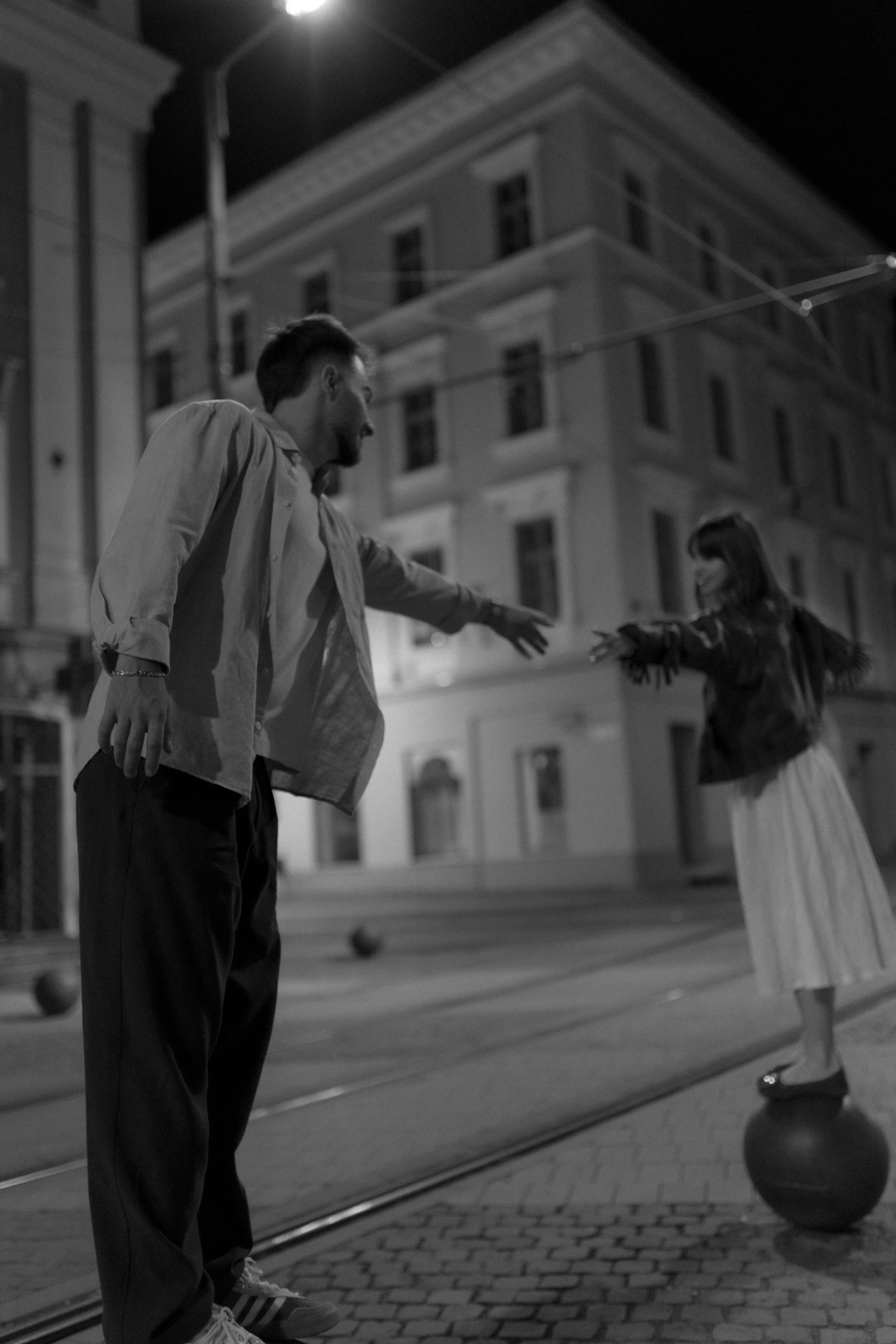 Midnight session in Timisoara, Romania. Wedding photographer and videographer based in Timisoara, Romania