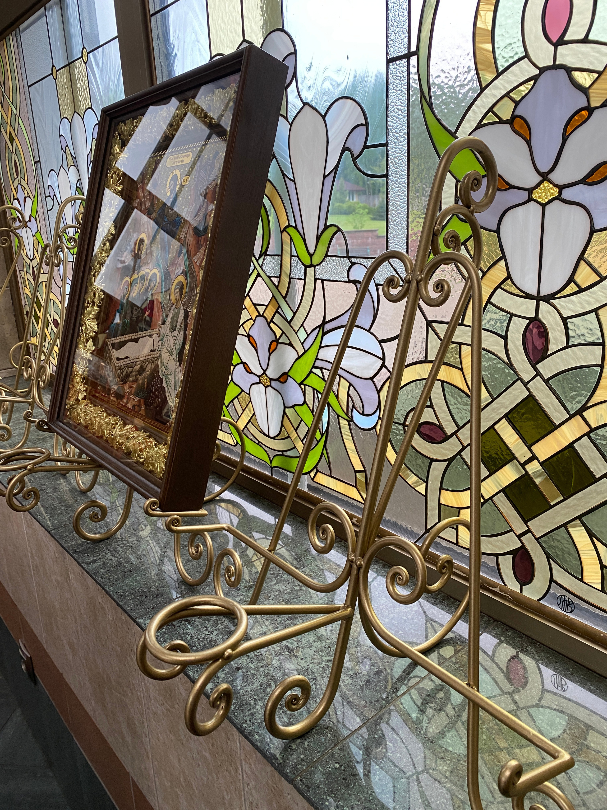 Церковная утварь. Скульптор кузнец Мария Тарлецкая