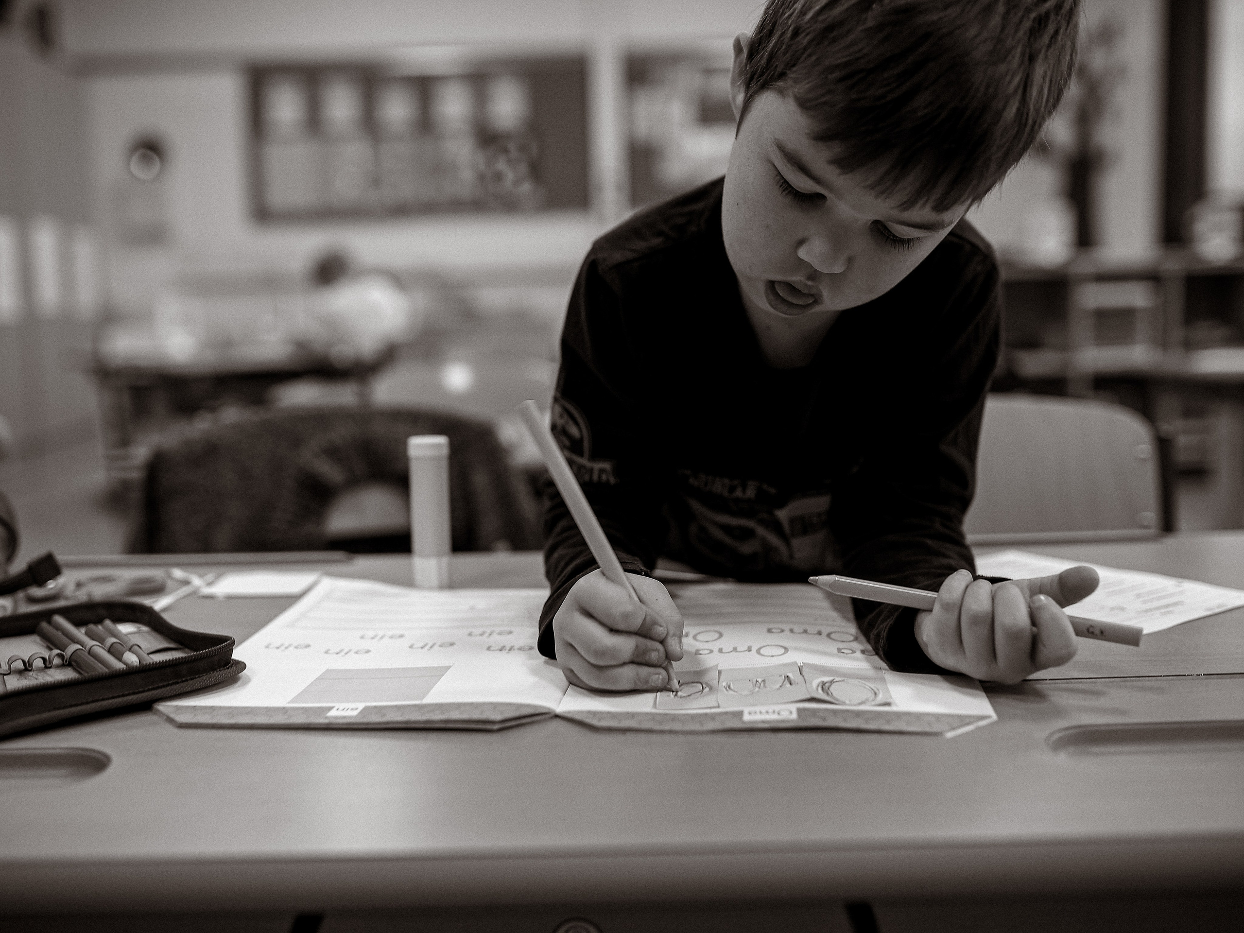 Das Schulleben. Professionelle Familienfotografie, Kinderfotografie und Portraitfotografie in Linz, Oberösterreich - Albina Vaniyants, Fotografin aus OÖ