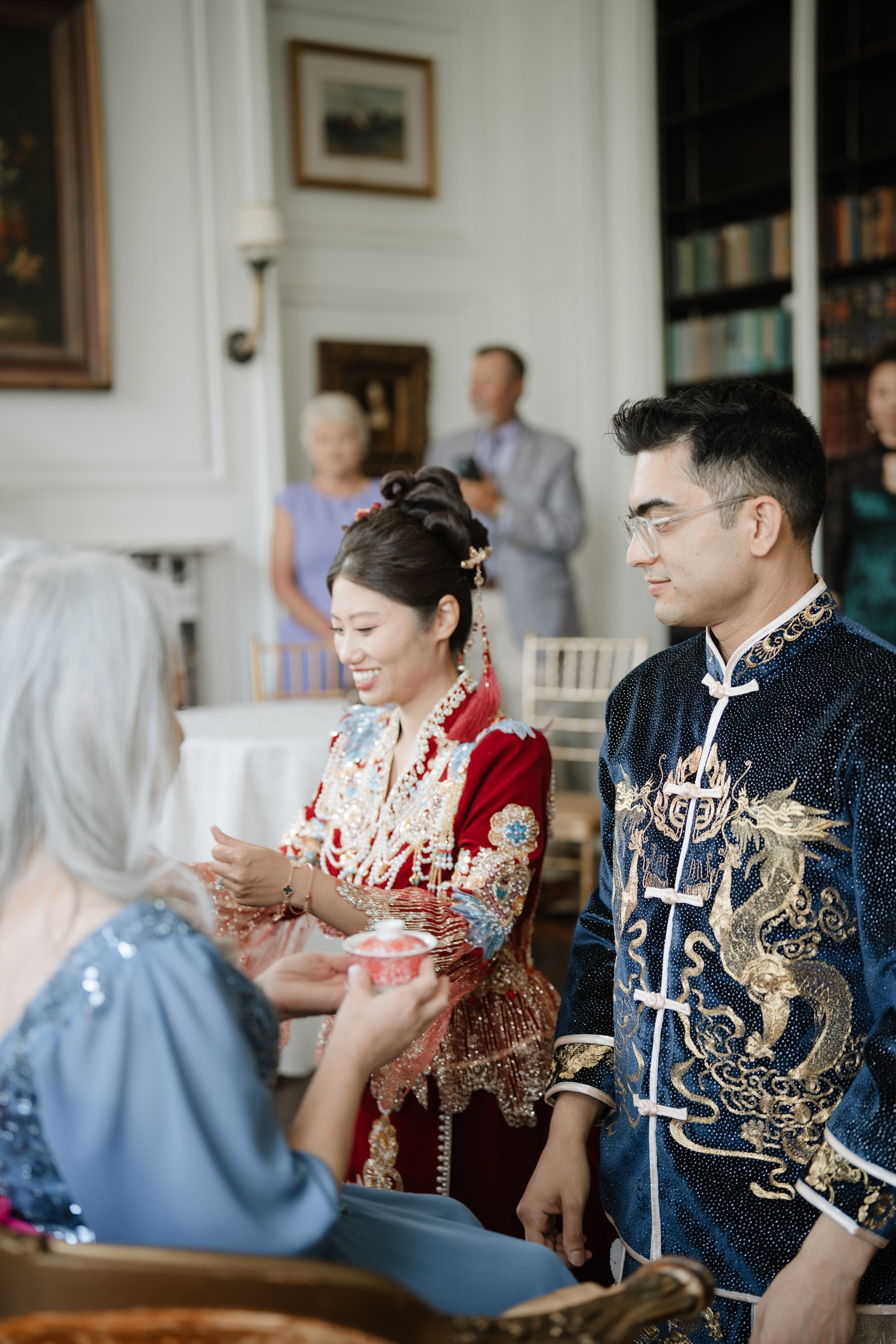 A stunning wedding with Asian style. Portrait and wedding photographer in New York