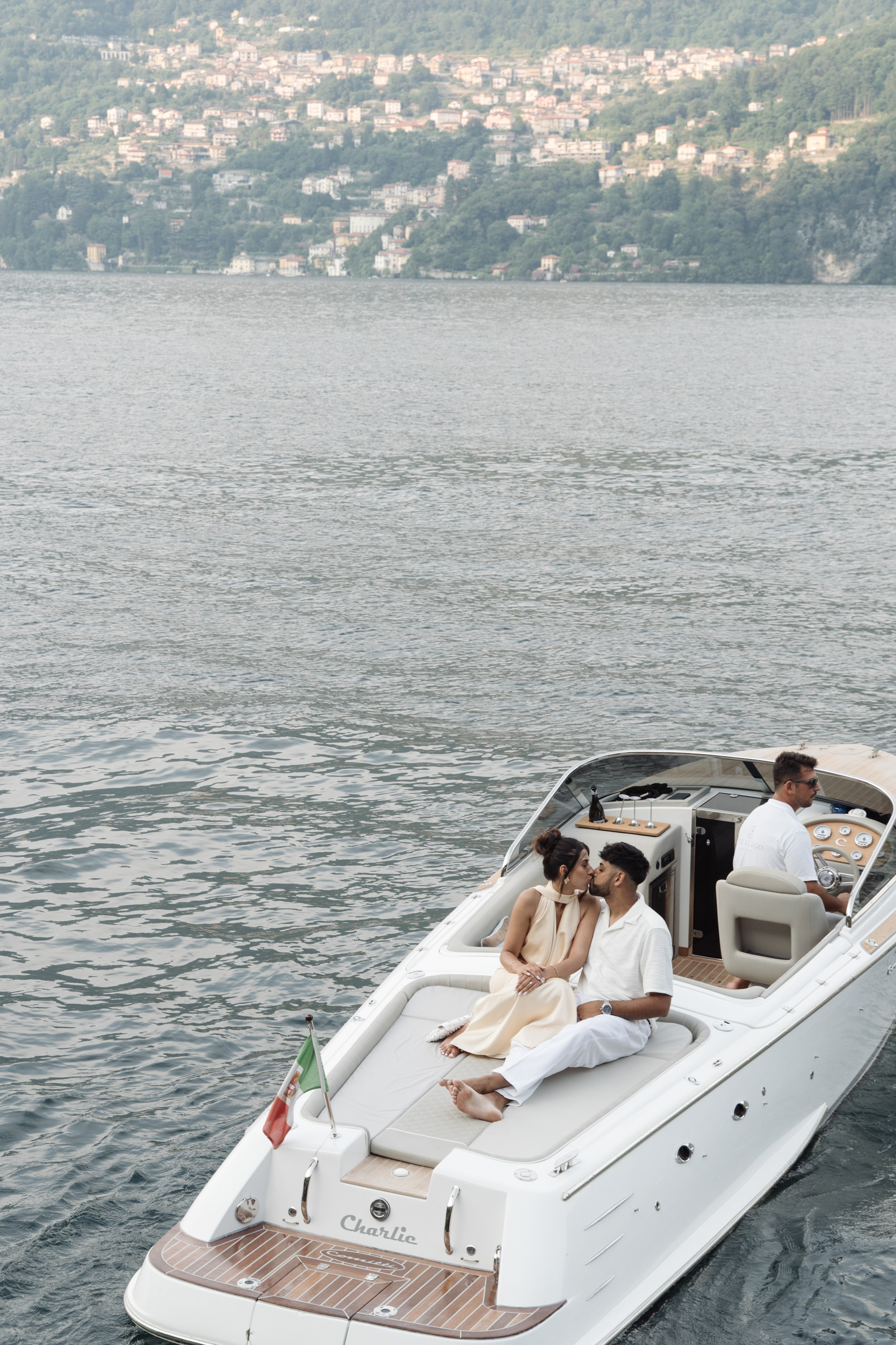 Lake Como Romantic Proposal. Lake Como Proposal Photographer | Surprise Proposals & Engagements