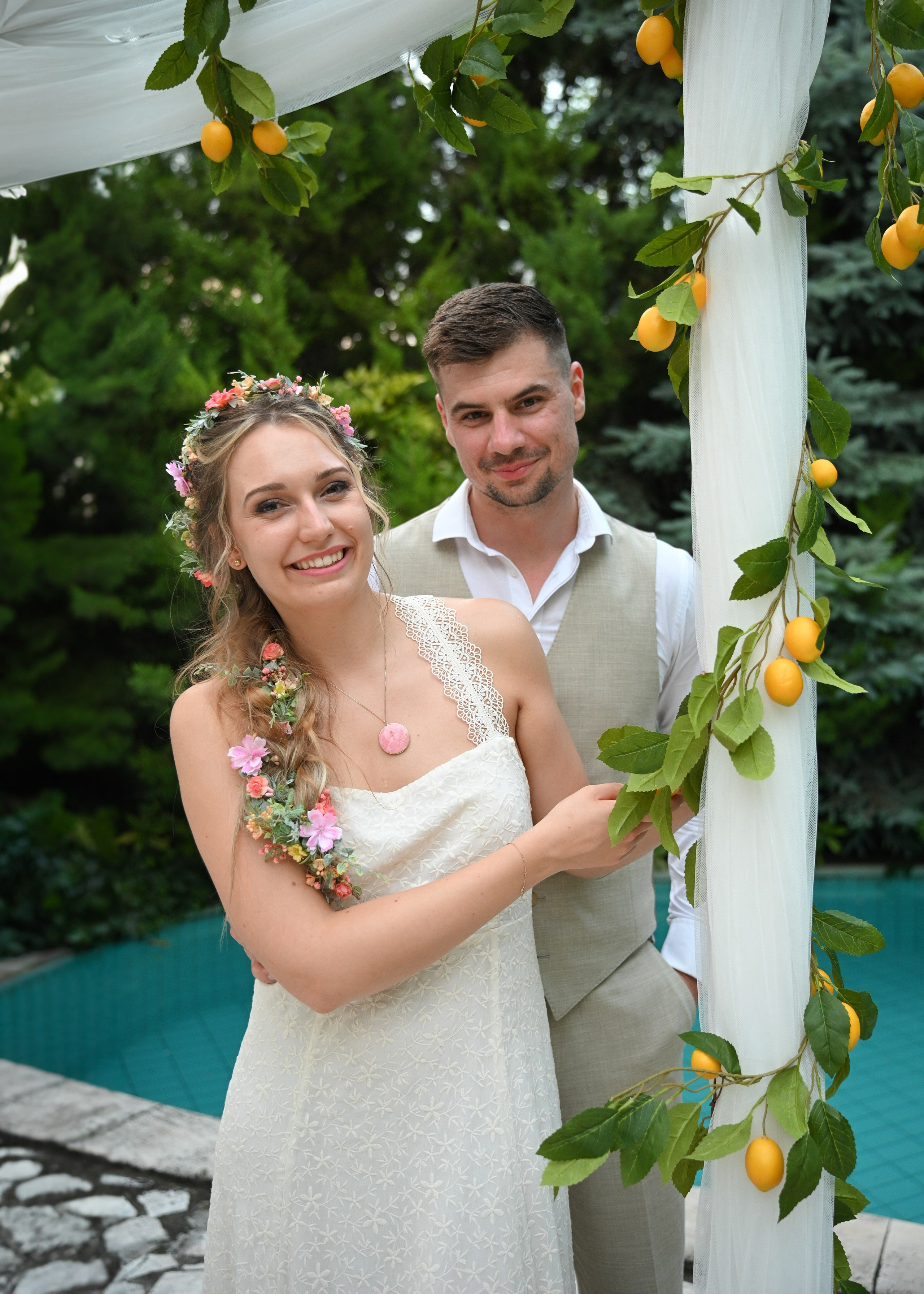 Phillip & Michaela in Bratislava. Photo Vienna and Bratislava