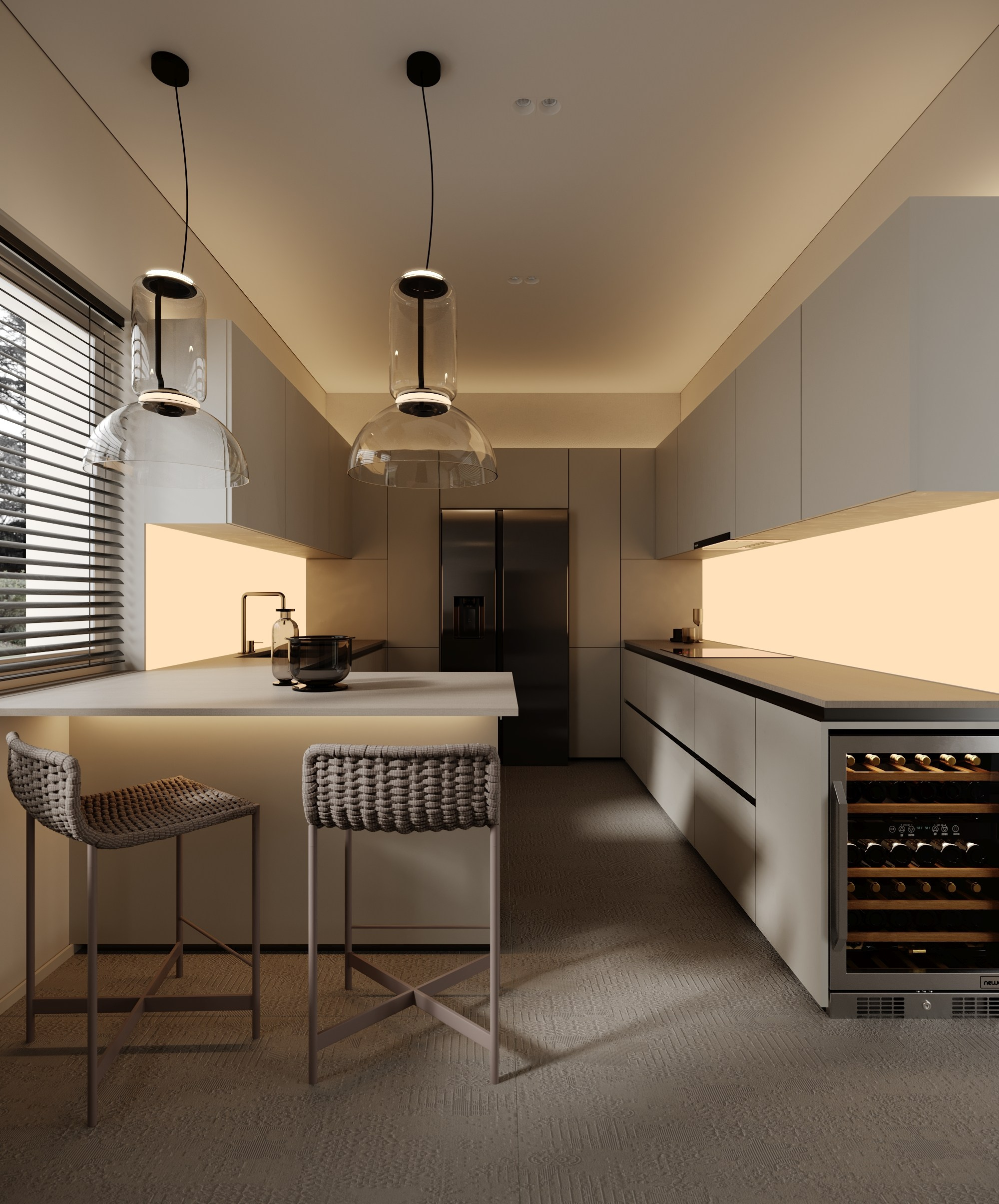 Namo vizualizacijos Kaune. BLIU DESIGN — dizainas / interjeras / architektūra / 3D vizualizacijos / konceptas / parinktys