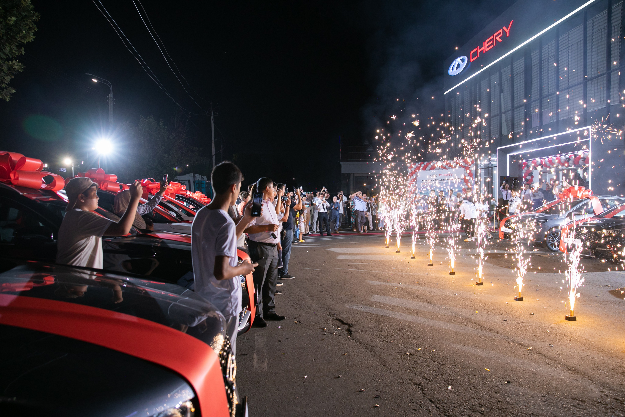 Открытие Chery. Профессиональная Фото-Видео Студия Геннадия Нестеренко | Ташкент и Весь Узбекистан