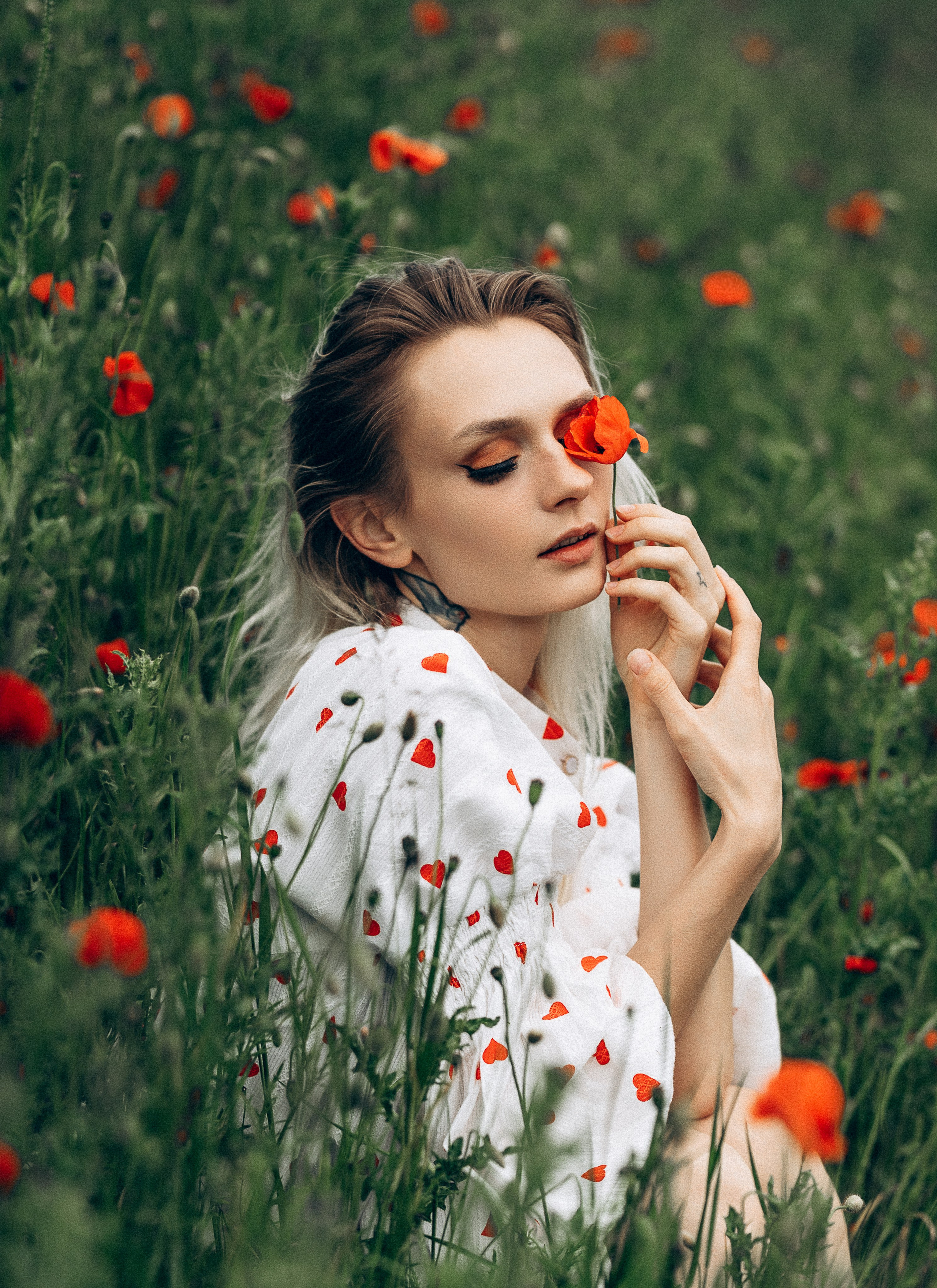 Mohnblumen. Pusteblumen. Familien, Lifestyle und Portrait Fotografin in Trier, Luxembourg