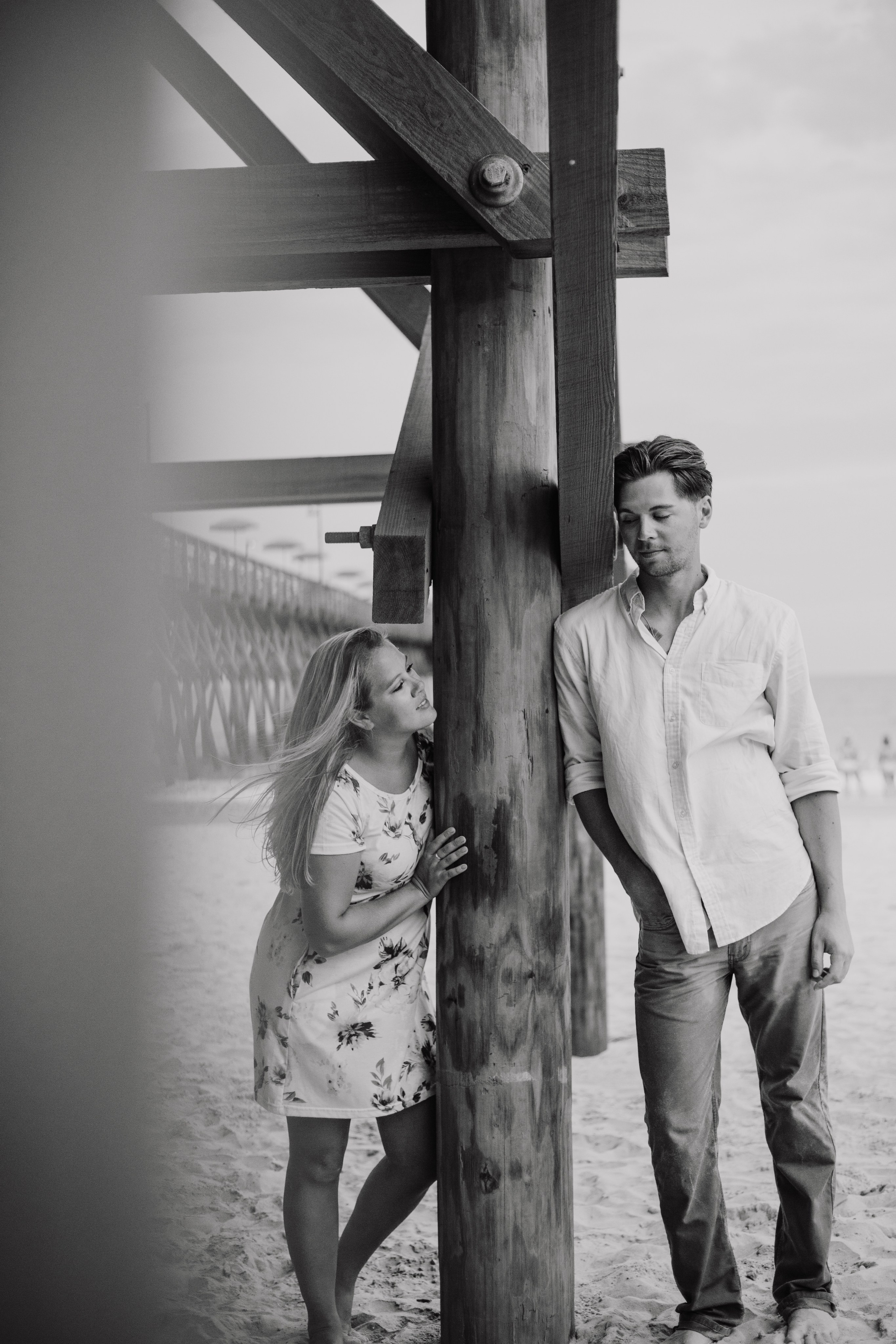 Black&White. Family vacation photographer in Myrtle Beach