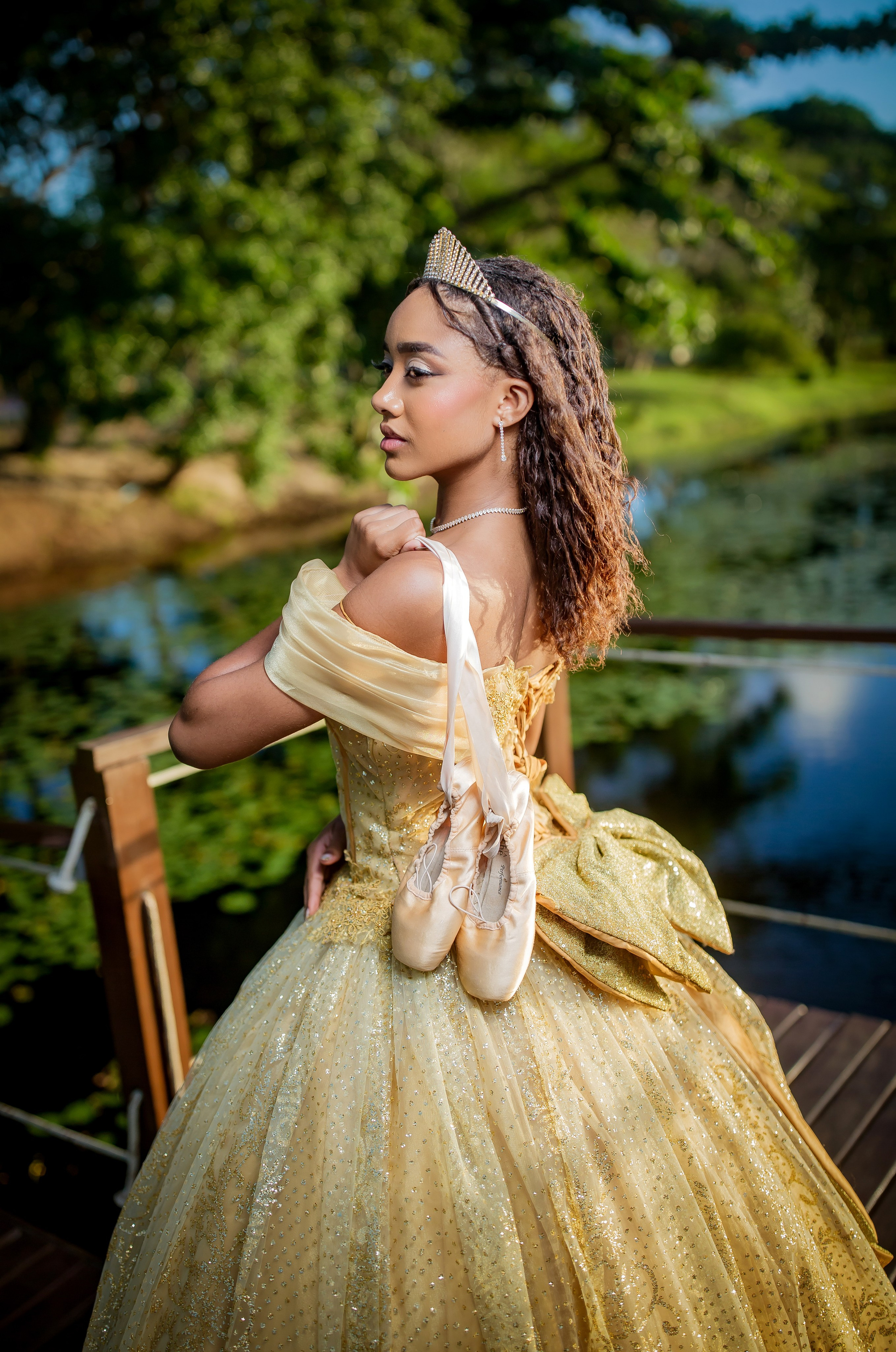 Ensaio XV anos — Yasmin (tema princesa tiana). Flavio Nunes Fotografia (Fotografo especializado em Fotografia de 15 Anos e Ensaios)