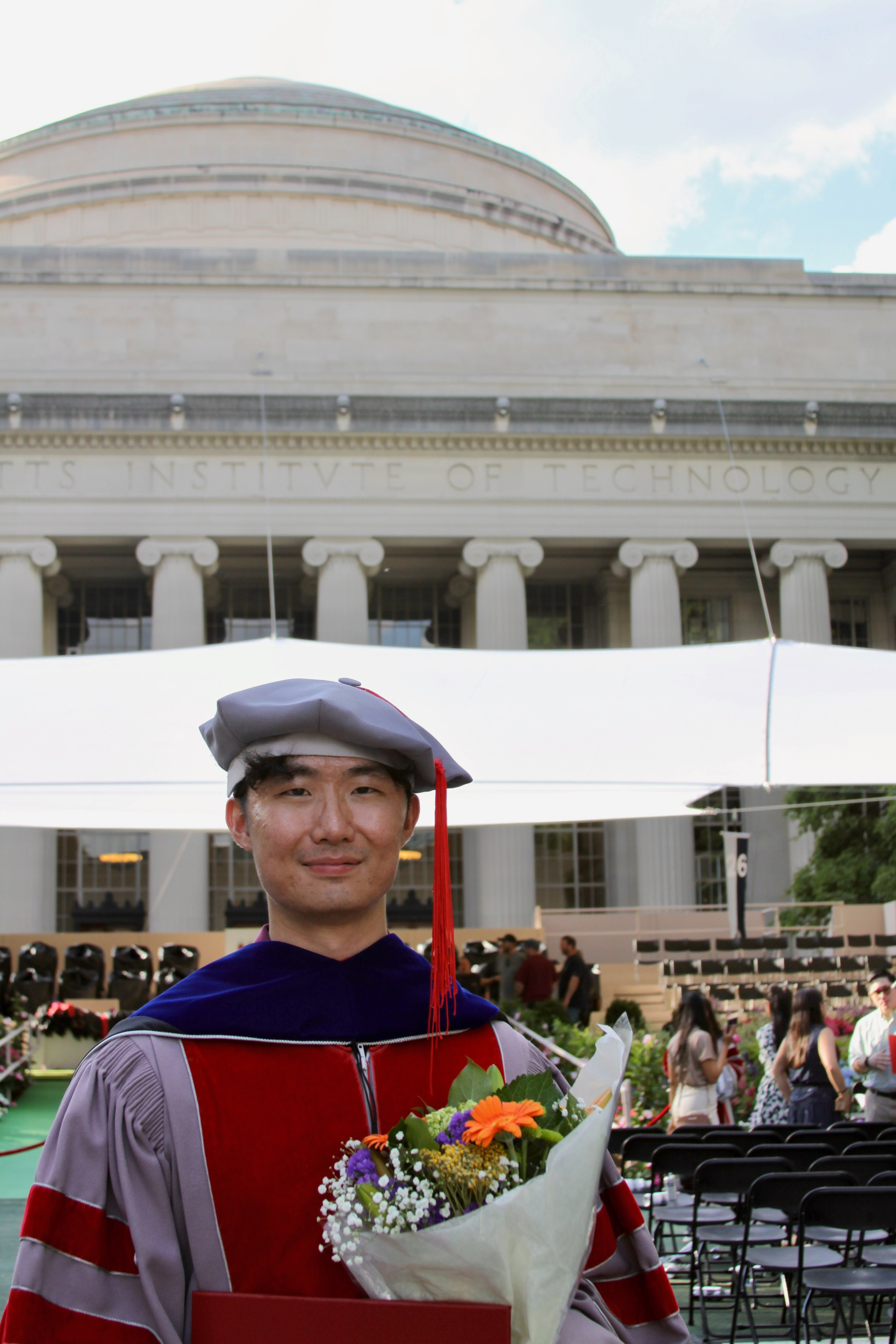PhD graduation with Elton. Kelly Sang, graduation and portrait photographer in Boston
