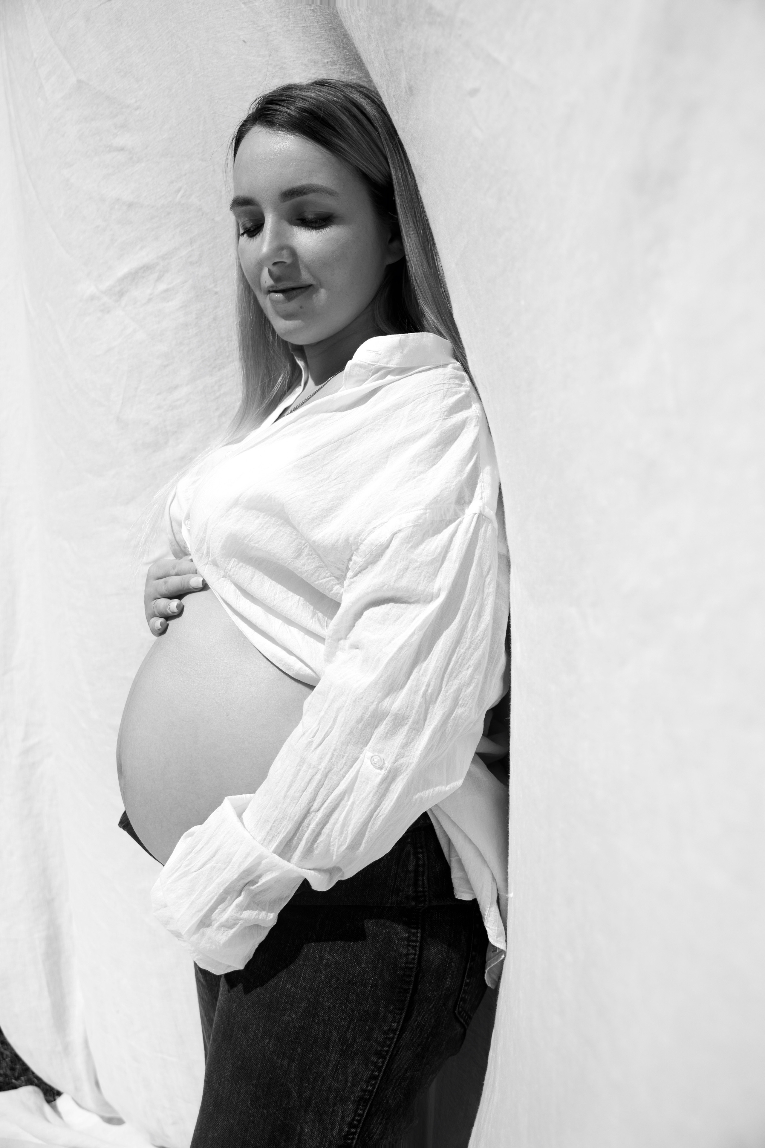 Sesja ciążowa w minimalistycznym Stylu. Anna Rudnichenko Fotograf Szczecin / Анна Рудніченко Фотограф Щецин