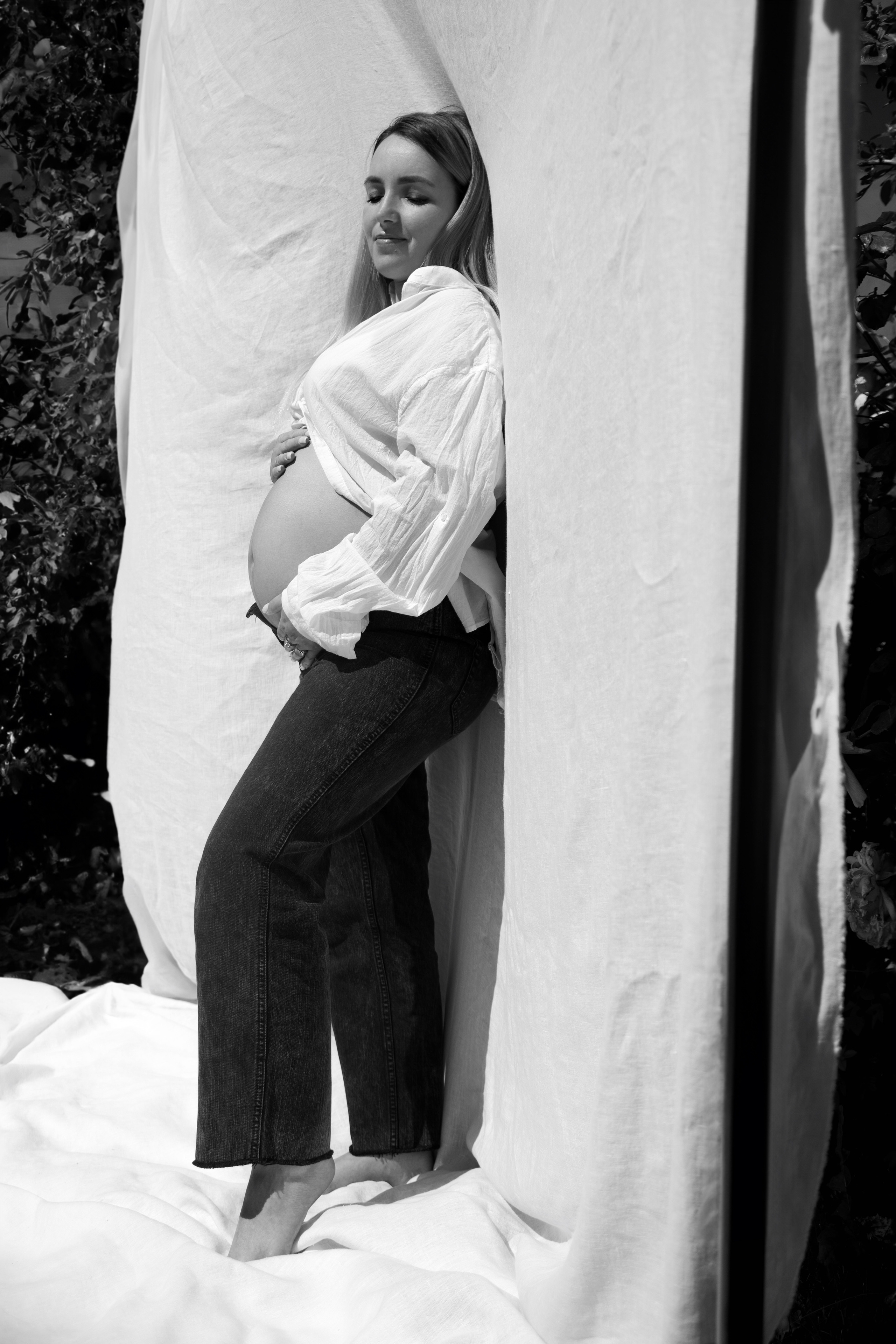 Sesja ciążowa w minimalistycznym Stylu. Anna Rudnichenko Fotograf Szczecin / Анна Рудніченко Фотограф Щецин