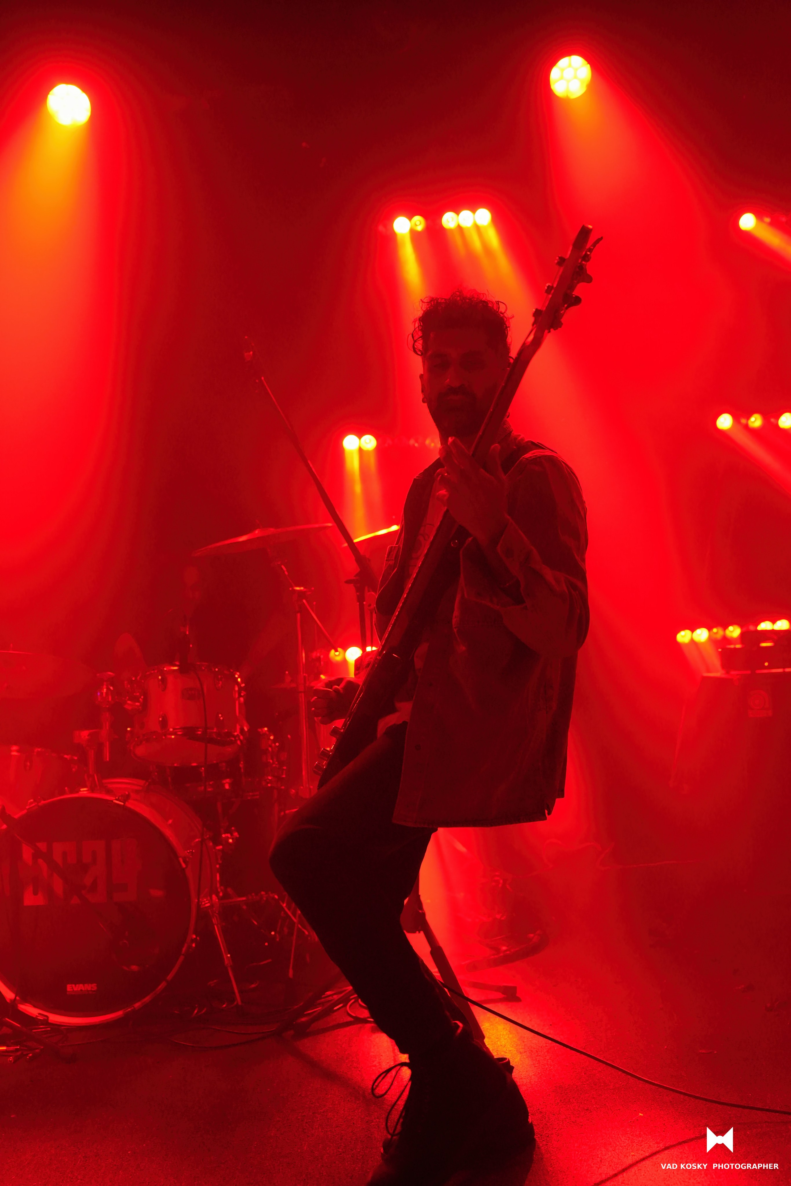 Roy Star & Group — Nirvana tribut TLV Grey club. Vad Kosky Photographer