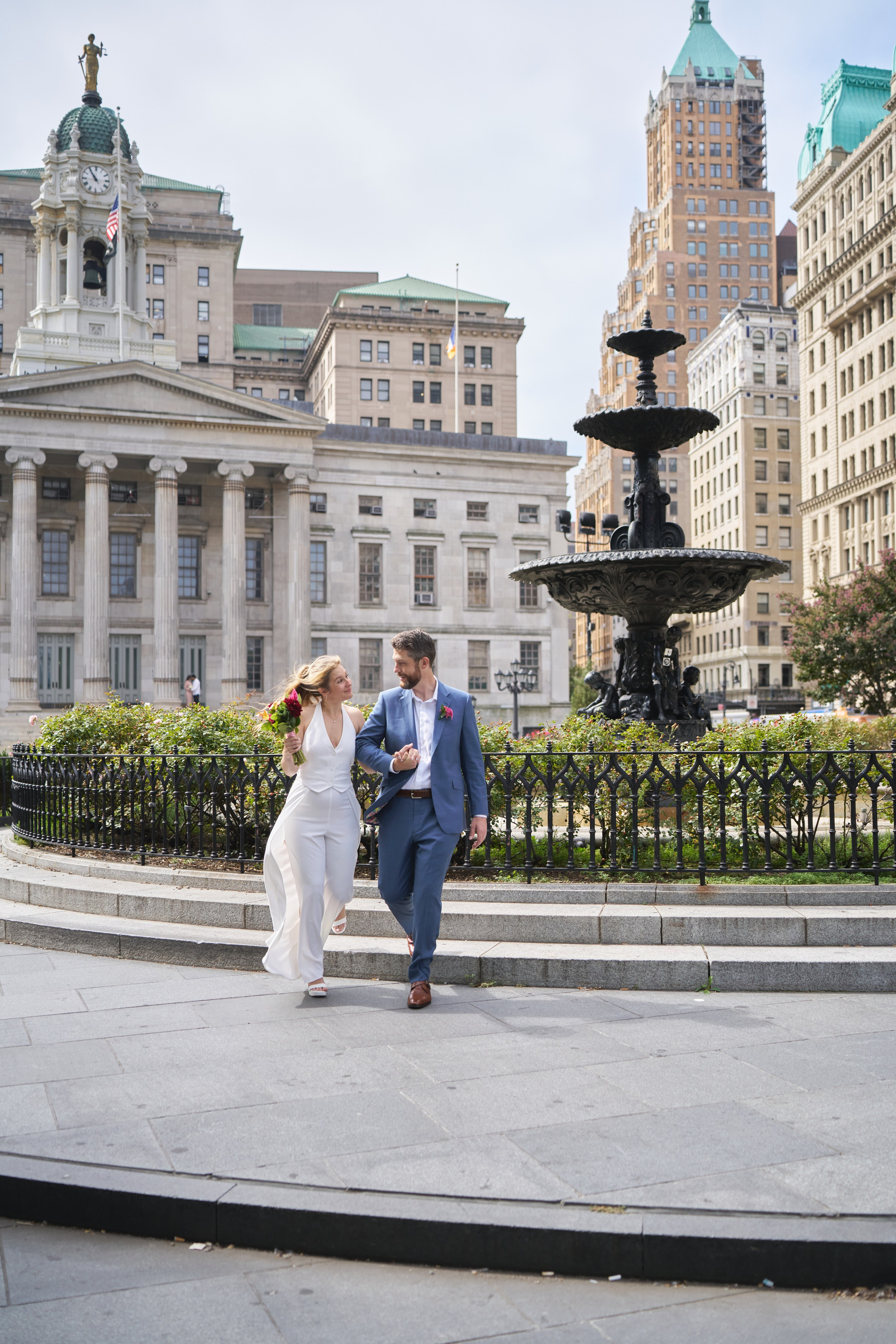 Thom&Madi, Brooklyn, Registration day. Alex Pedan photography