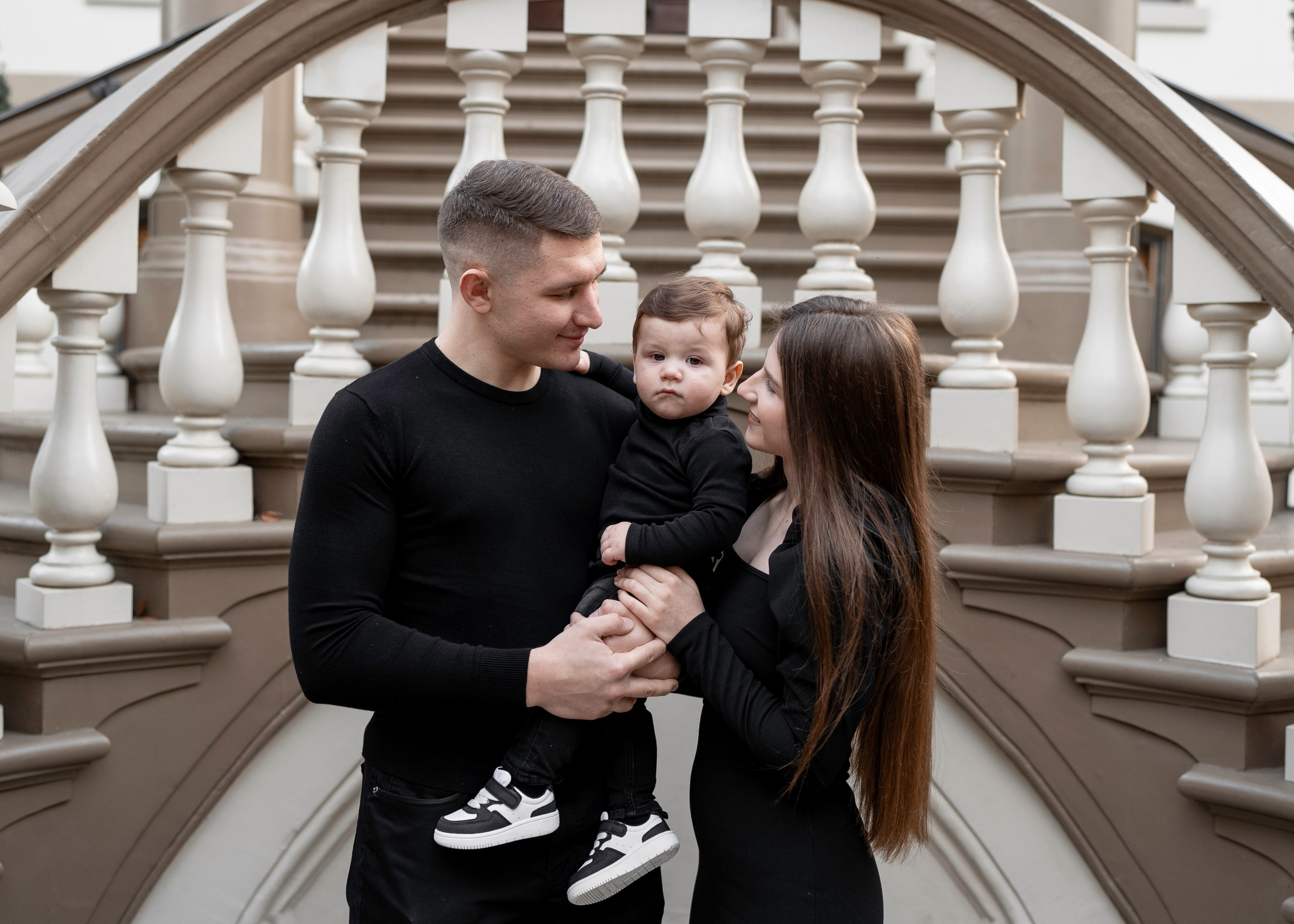 Artem, Nadia & Elisha. Family photographer in Sacramento | Sofia Pavenko