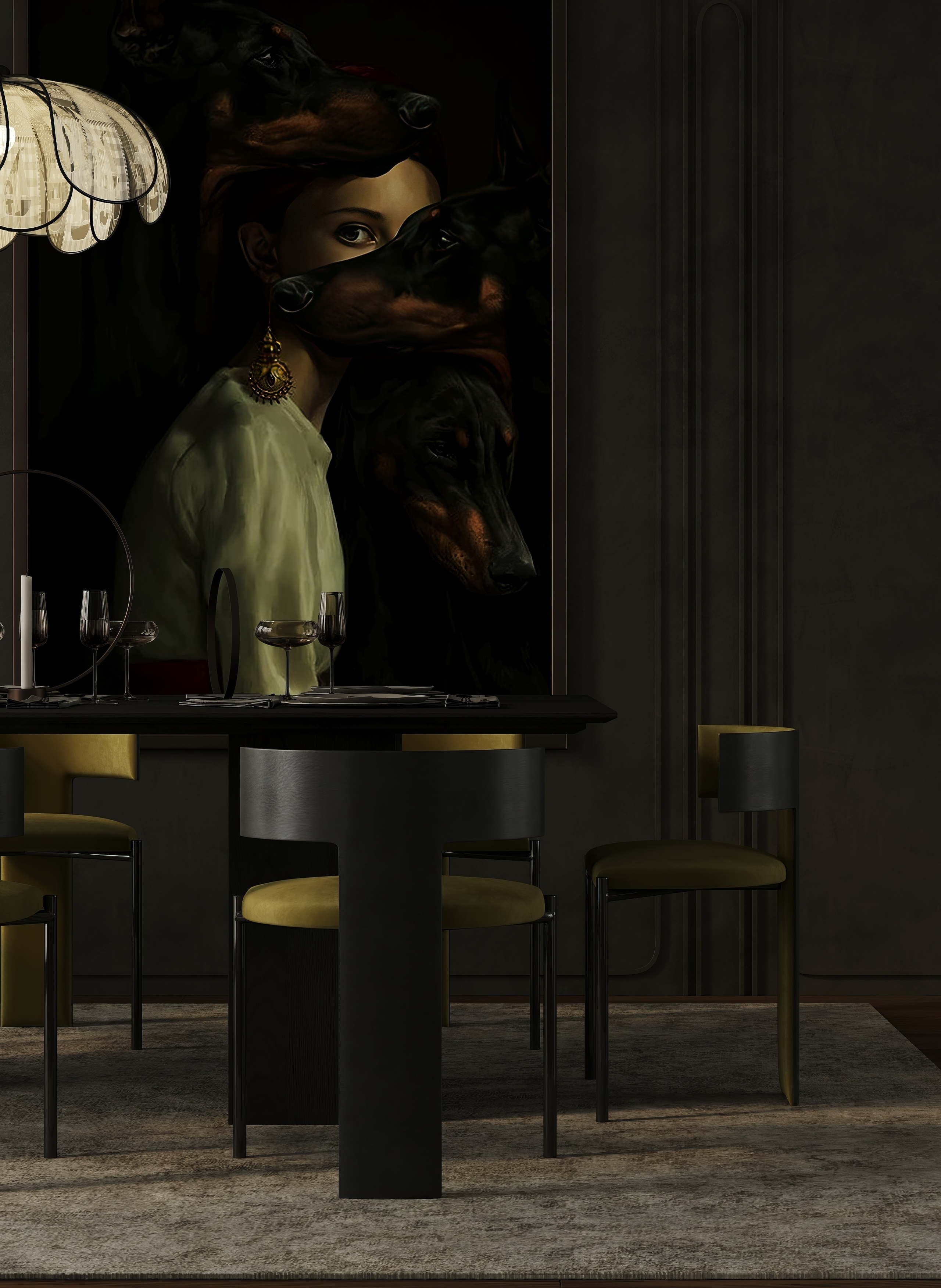 AS [Noir Frequency]. Anastasia Sorochin| 3d Visualization