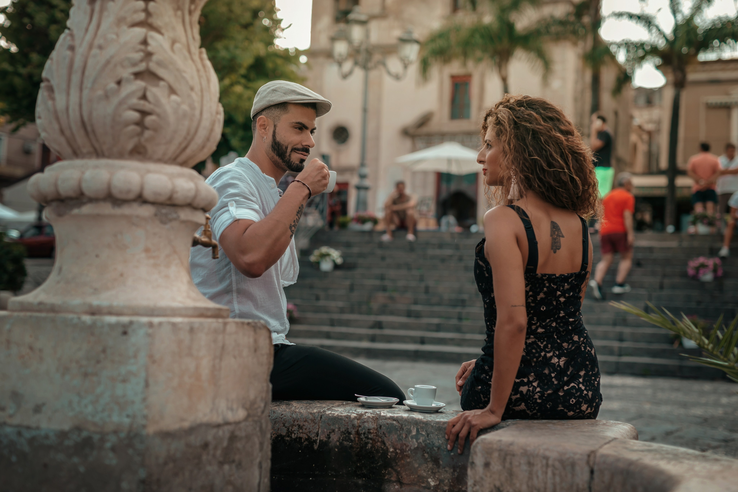 Sicilian style. Trinacria Fotografia