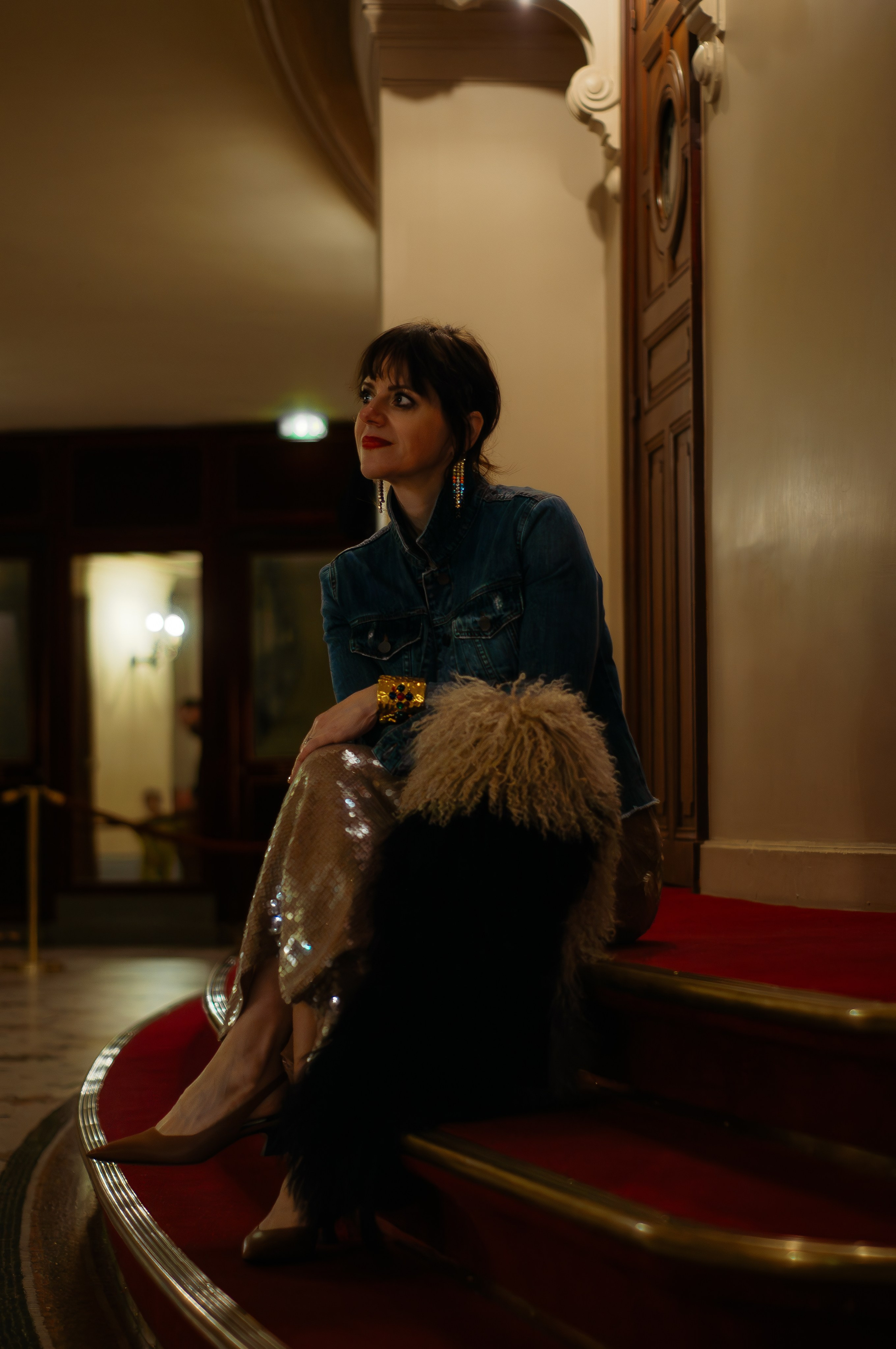 Юбилейная фотосессия в Опере. Фотограф в Париже Полина Осипова