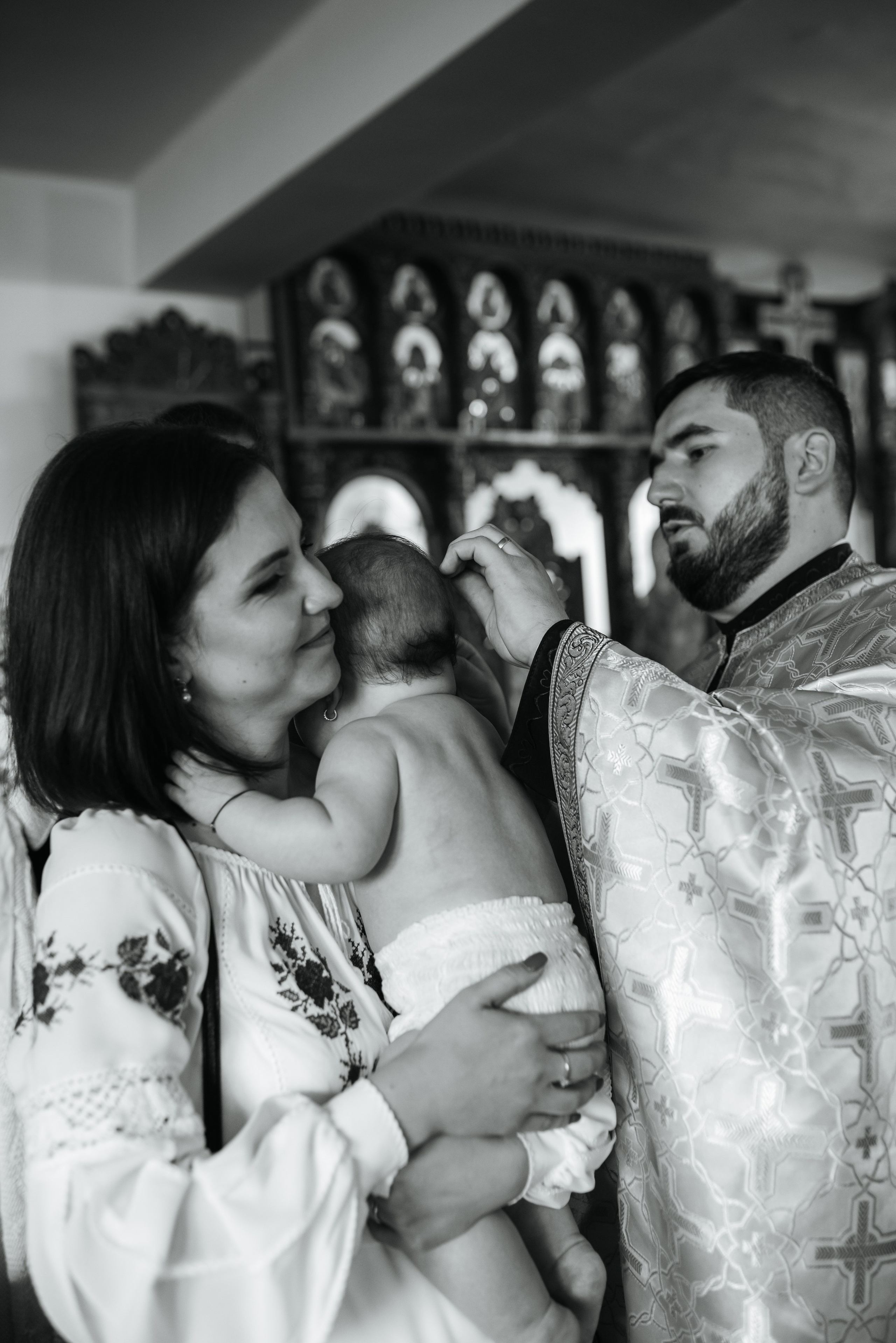 Baptism. Bianca Gabor Photography