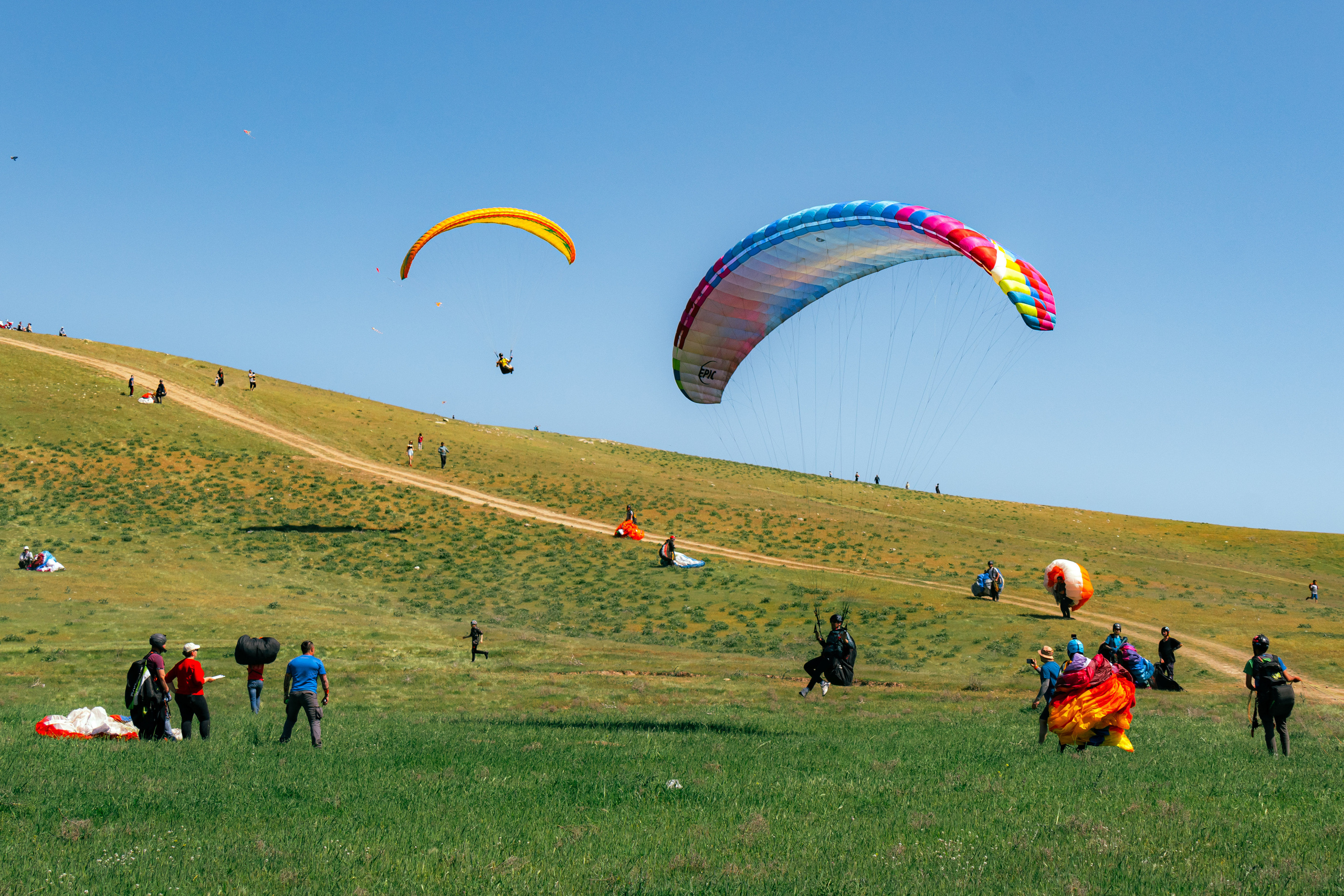 Парапланеристы. Георгий Намазов | Фотограф в Ташкенте
