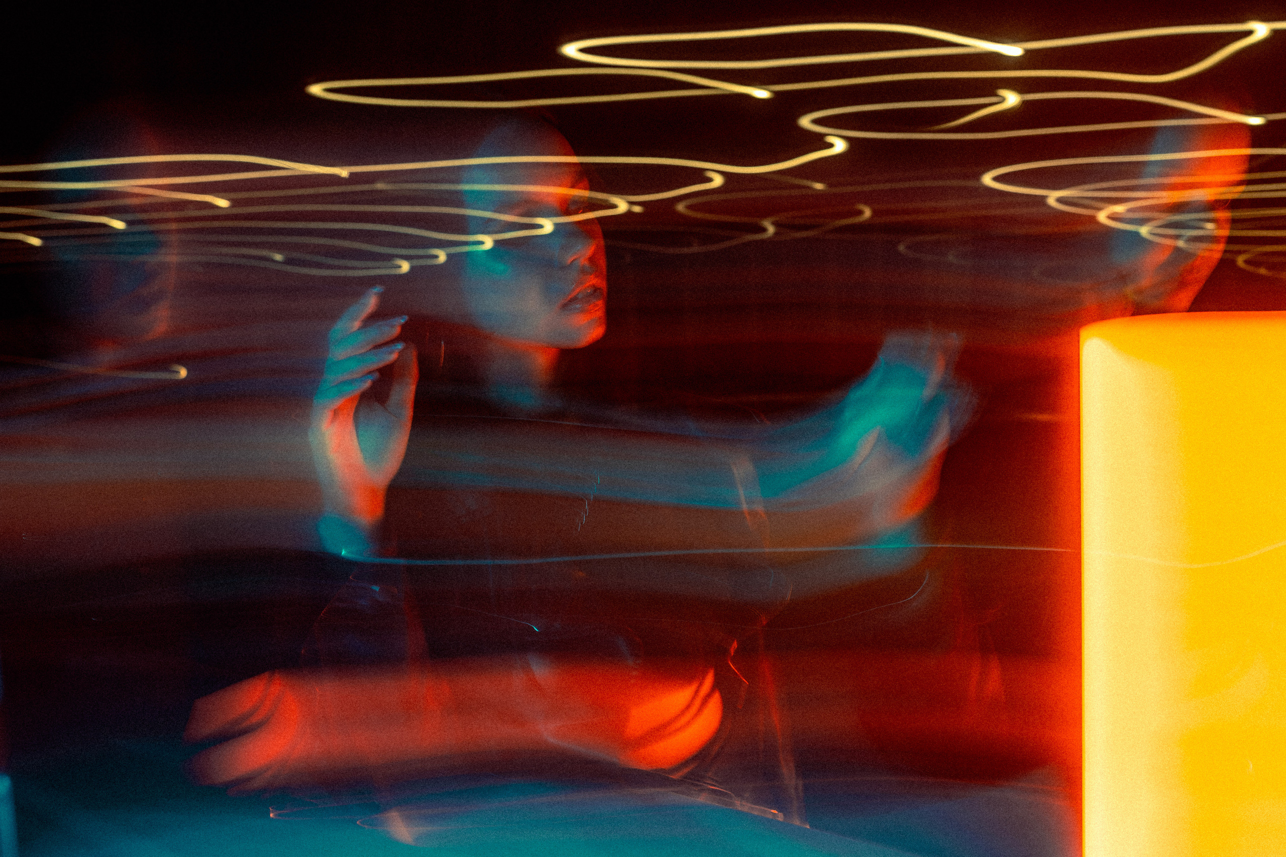 Ksenia. Lightpaint. Георгий Намазов | Фотограф в Ташкенте