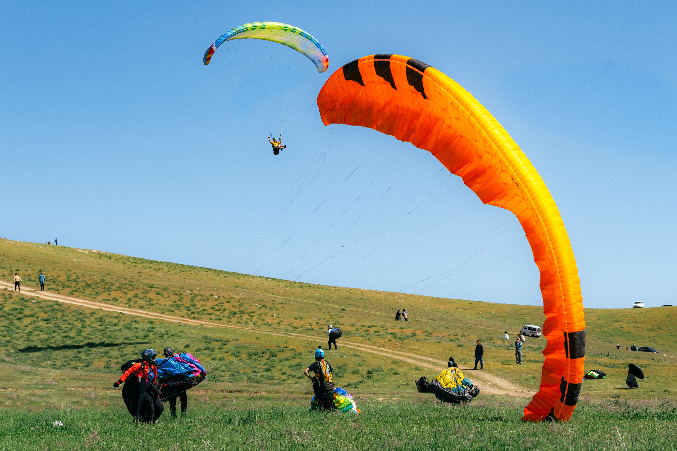 Парапланеристы. Георгий Намазов | Фотограф в Ташкенте