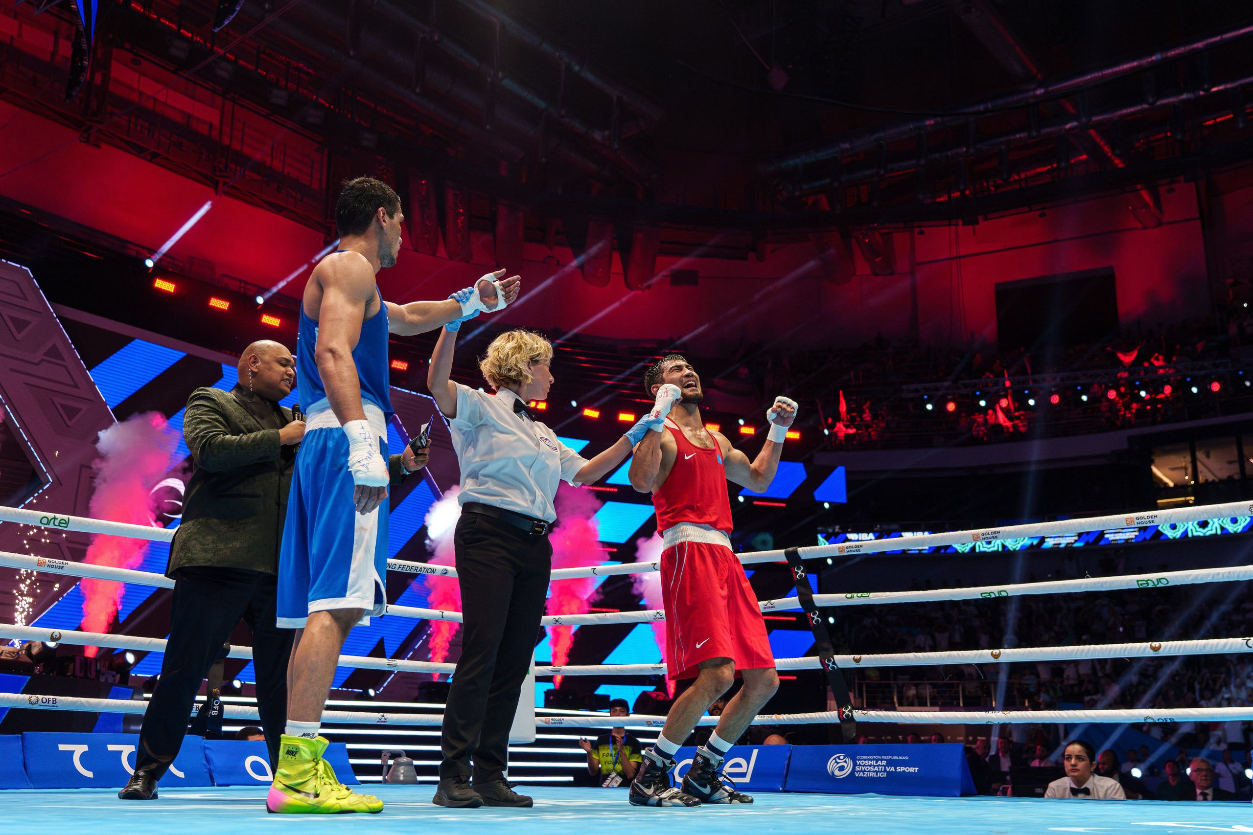 IBA MEN’S WORLD BOXING CHAMPIONSHIPS TASHKENT 2023 Final. Георгий Намазов | Фотограф в Ташкенте