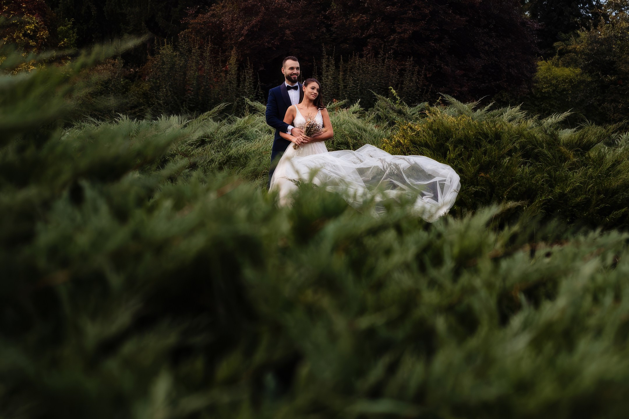 ședință foto de cuplu în natură fotograf nuntă București