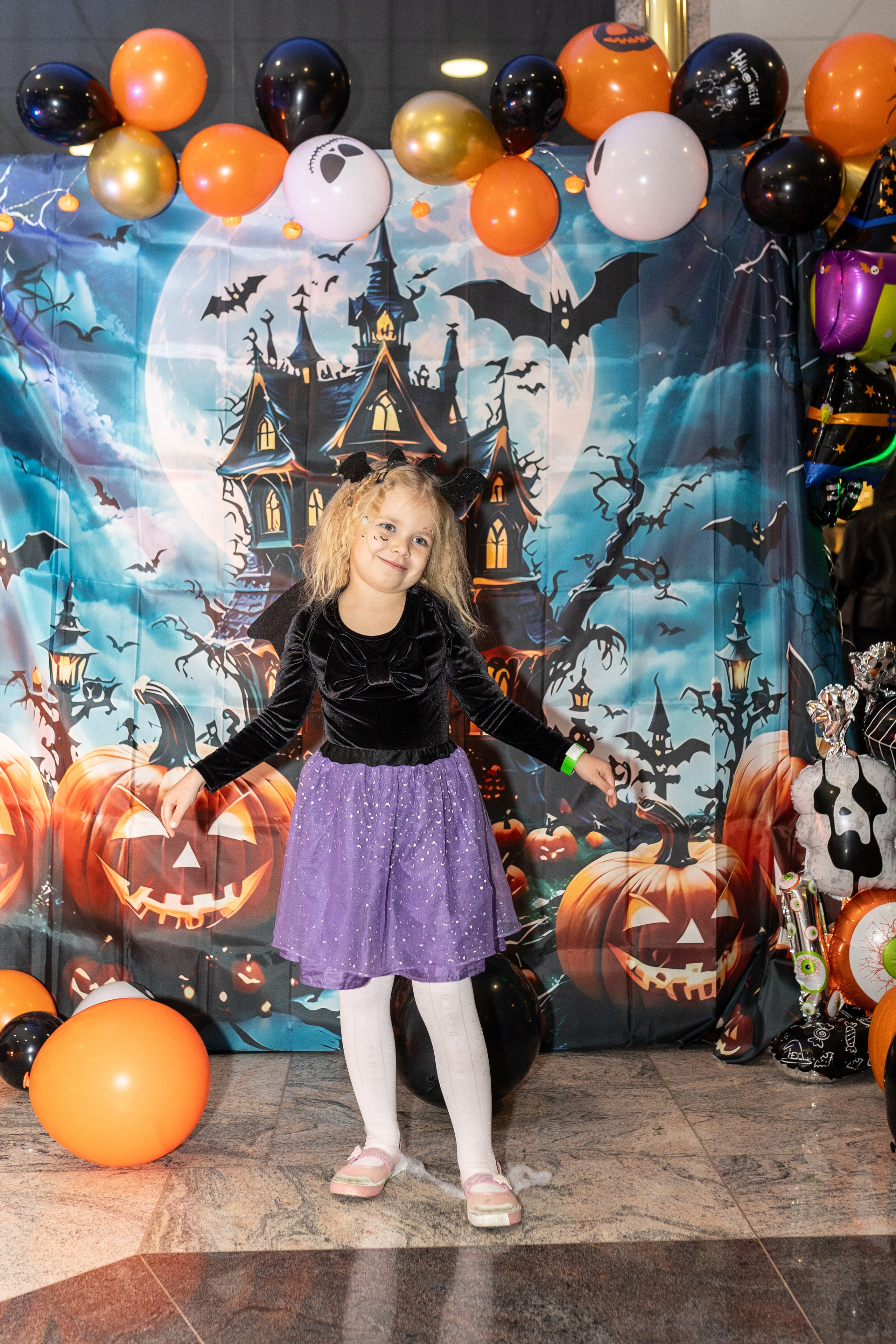 Leo dance studio Helloween 2025. Семейный и детский фотограф в Варшаве Мила Бобровская