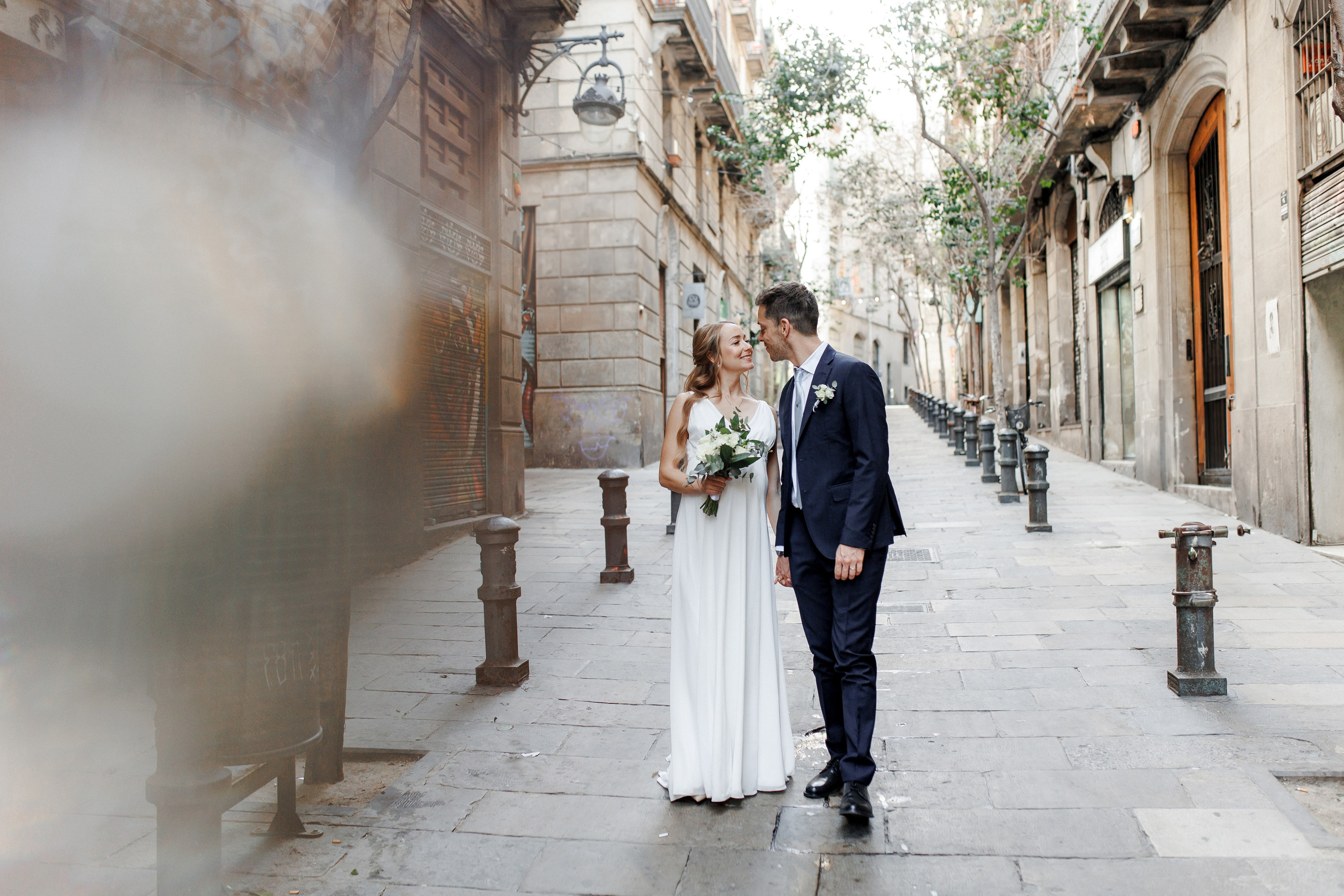 Katy & Tomm, City Wedding. Wedding Photographer in Barcelona Lana Alekhina