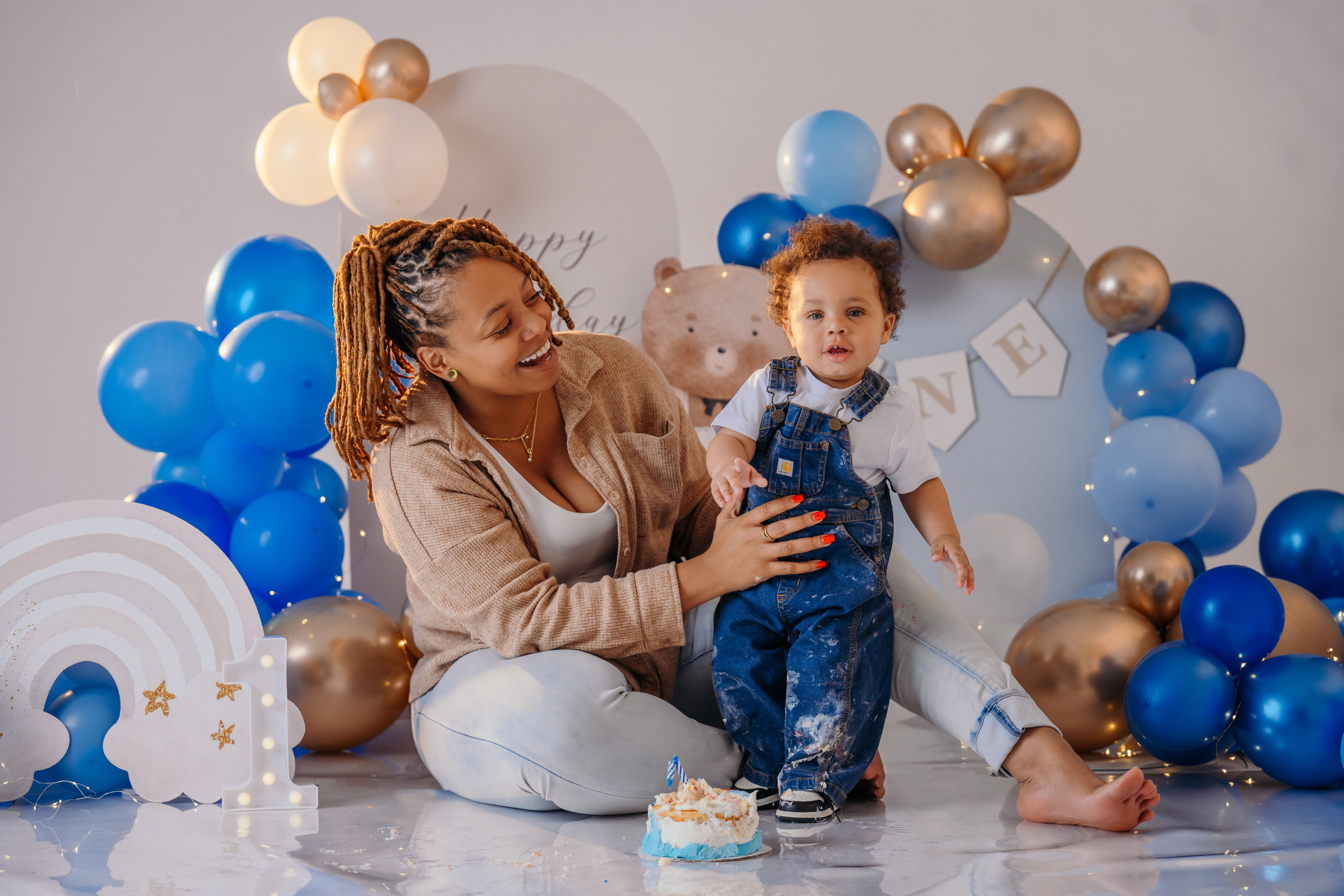 Happy Baby. Wedding, maternity and family photographer in Charlotte Tasha Minn