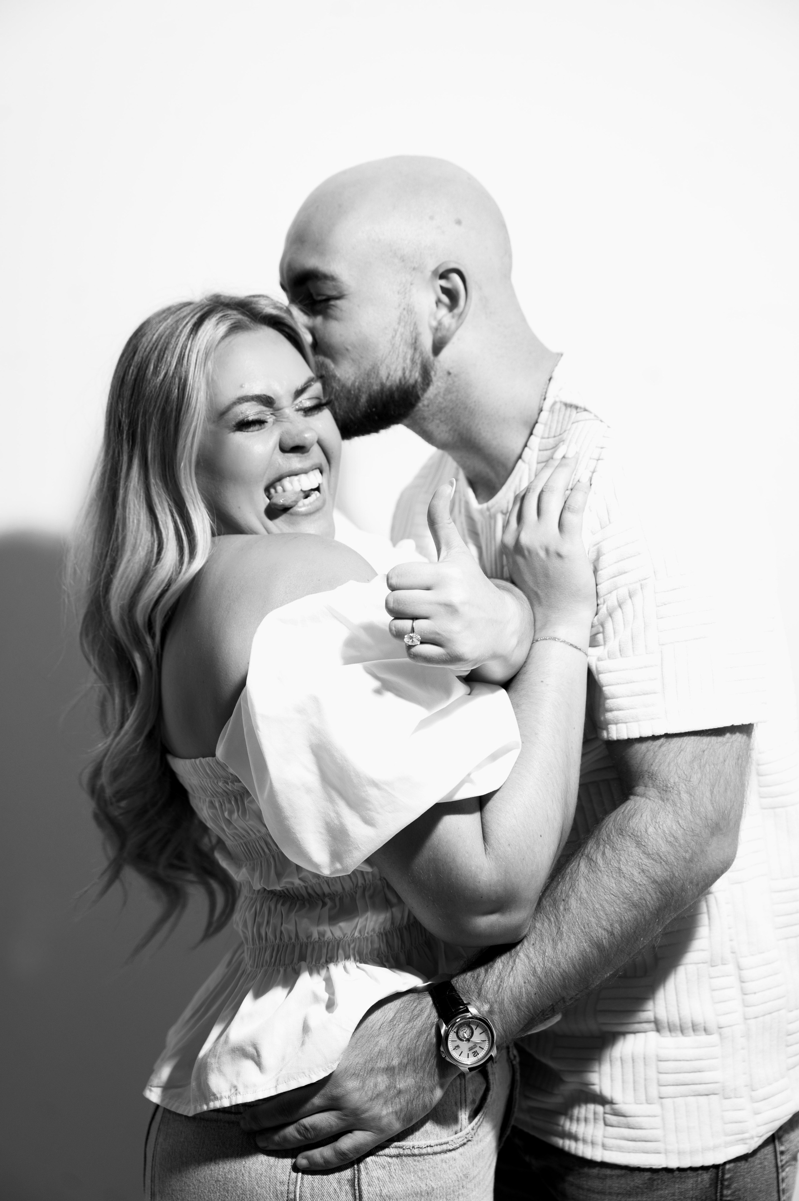 Mike & Elizabeth. Wedding, maternity and family photographer in Charlotte Tasha Minn