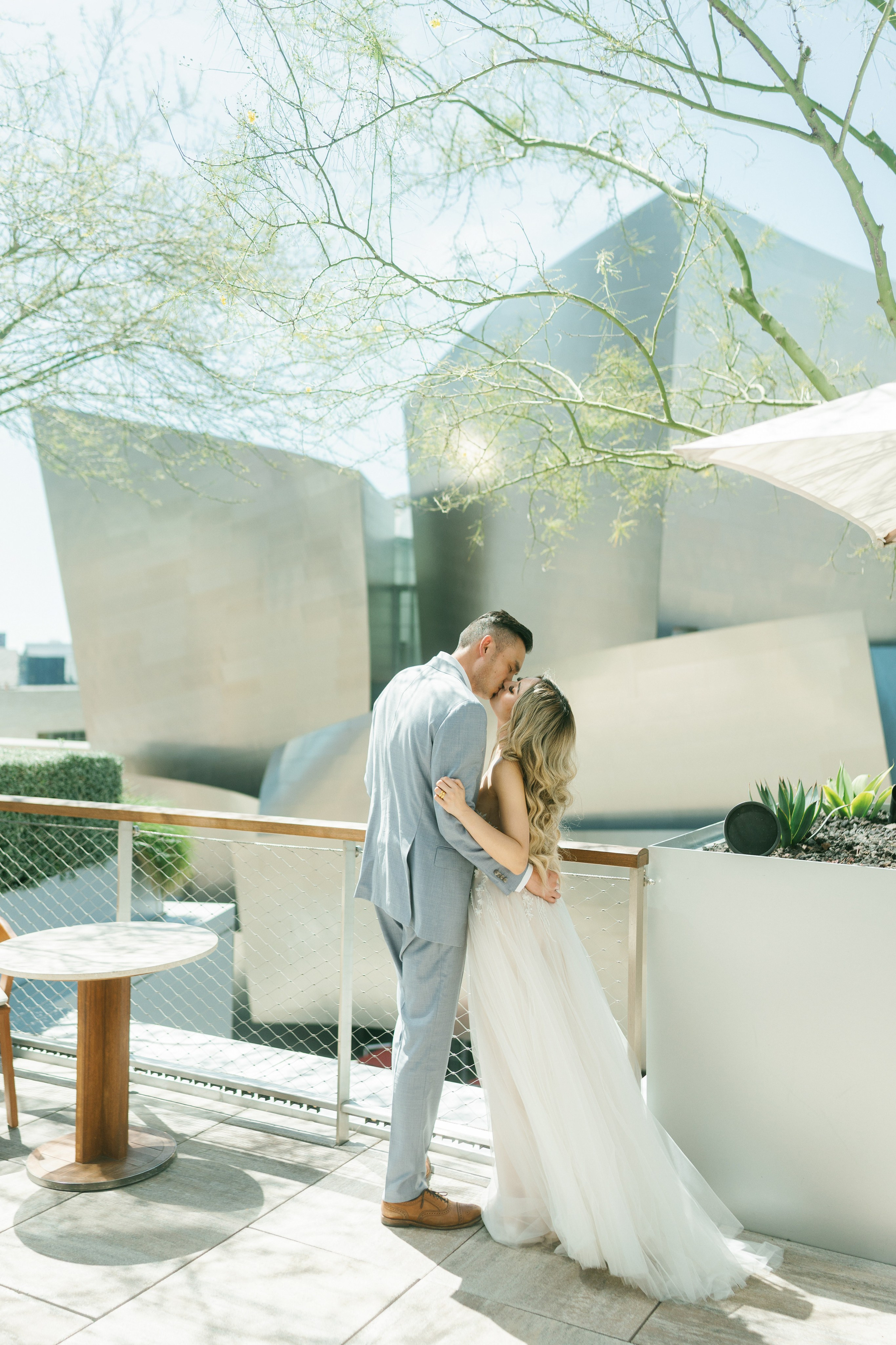 Wedding at Conrad Hotel Los Angeles. Wedding Photography & Videography Team in California, Los Angeles, San Francisco, San Diego and Travel