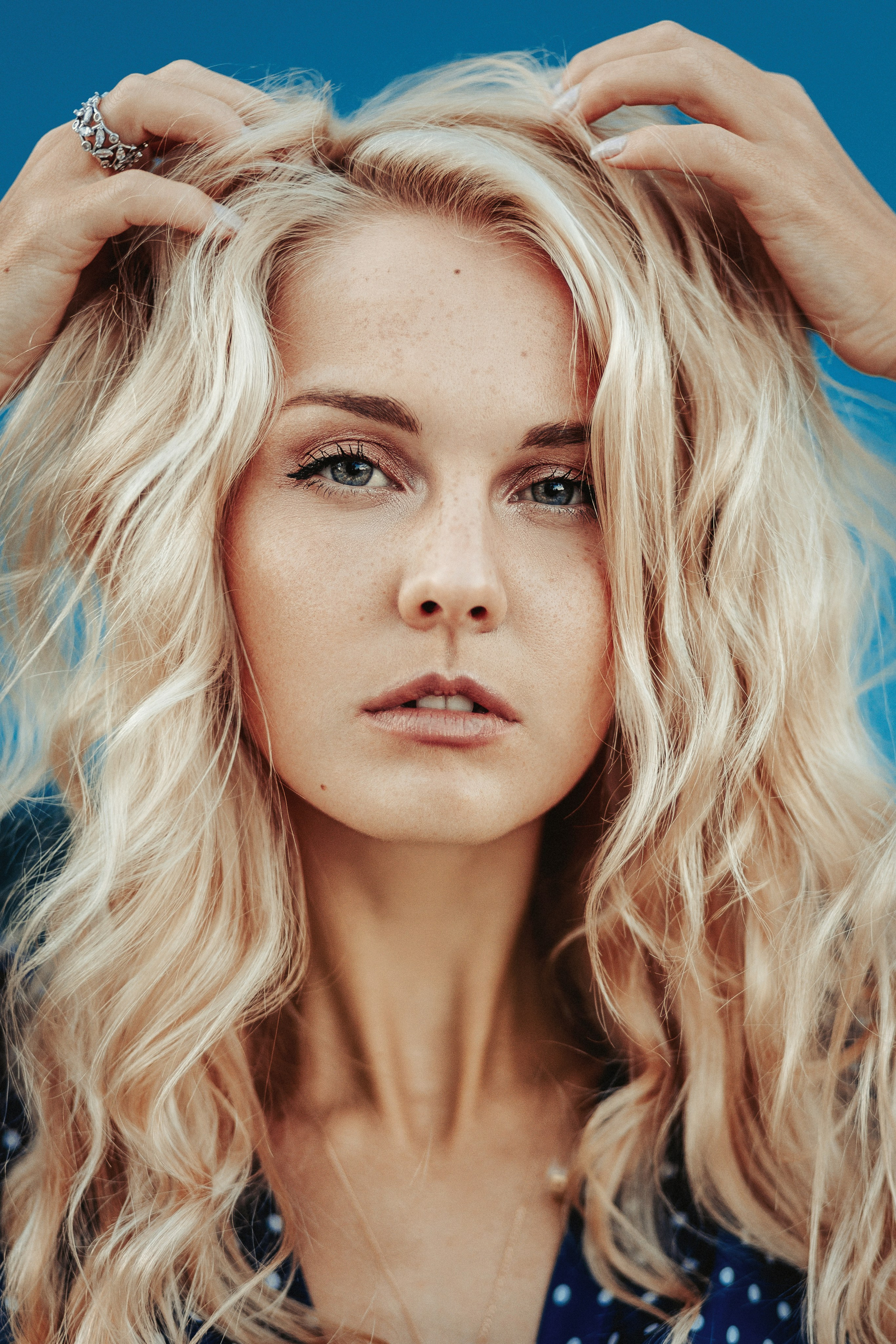 Creative outdoor portrait in Belgrade with natural light. Artistic portrait session in Belgrade location. Outdoor photoshoot in Serbia with soft evening light. Fantasy Fashion portrait in Belgrade