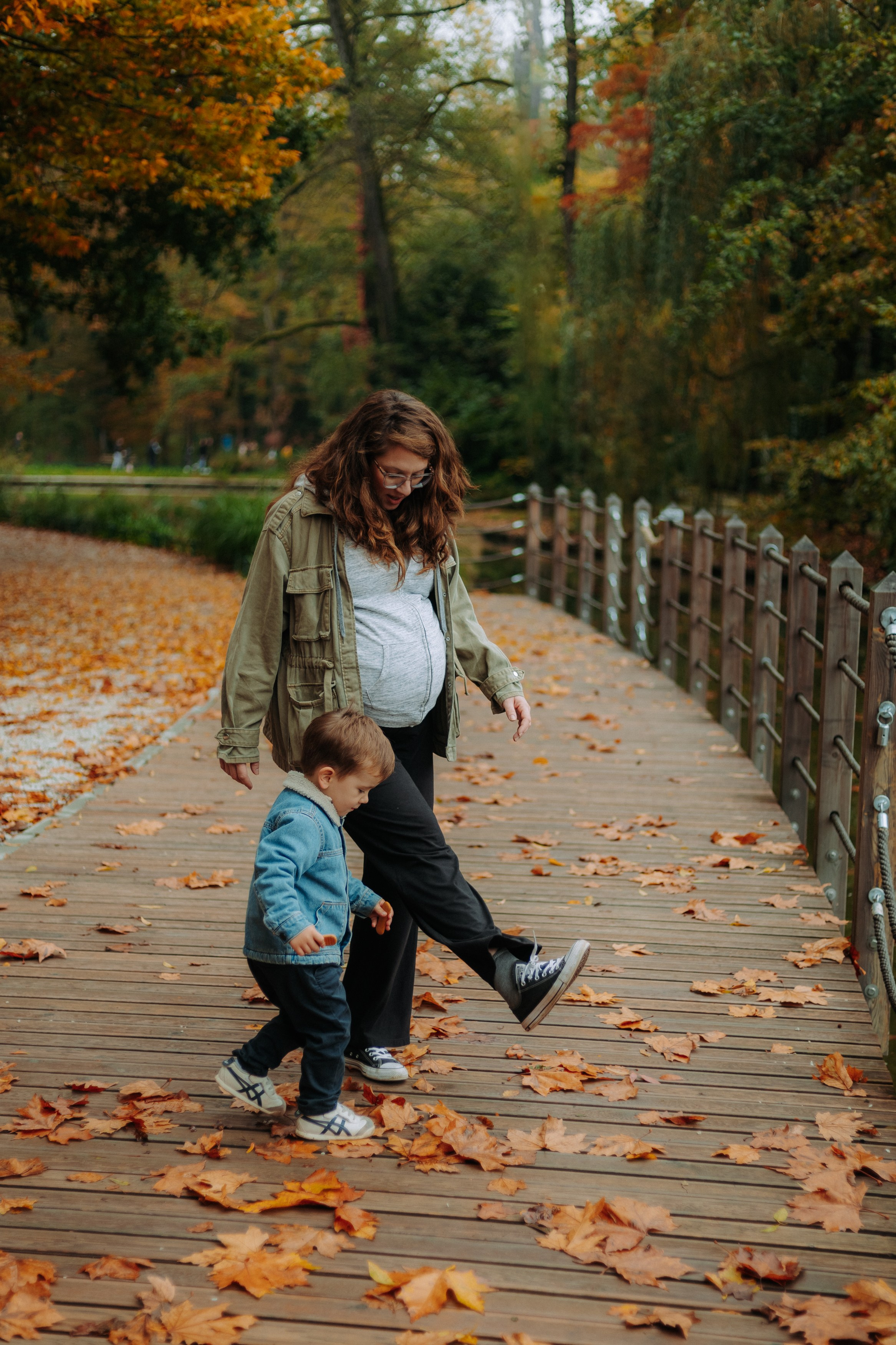 Walking in Maksimir. Elena Gorobets. Photographer in Zagreb
