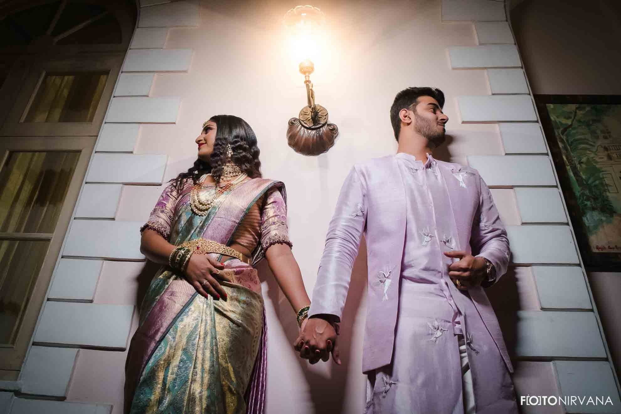 POORNIMA + KAUSHIK. CANDID WEDDING PHOTOGRAPHER in BANGALORE