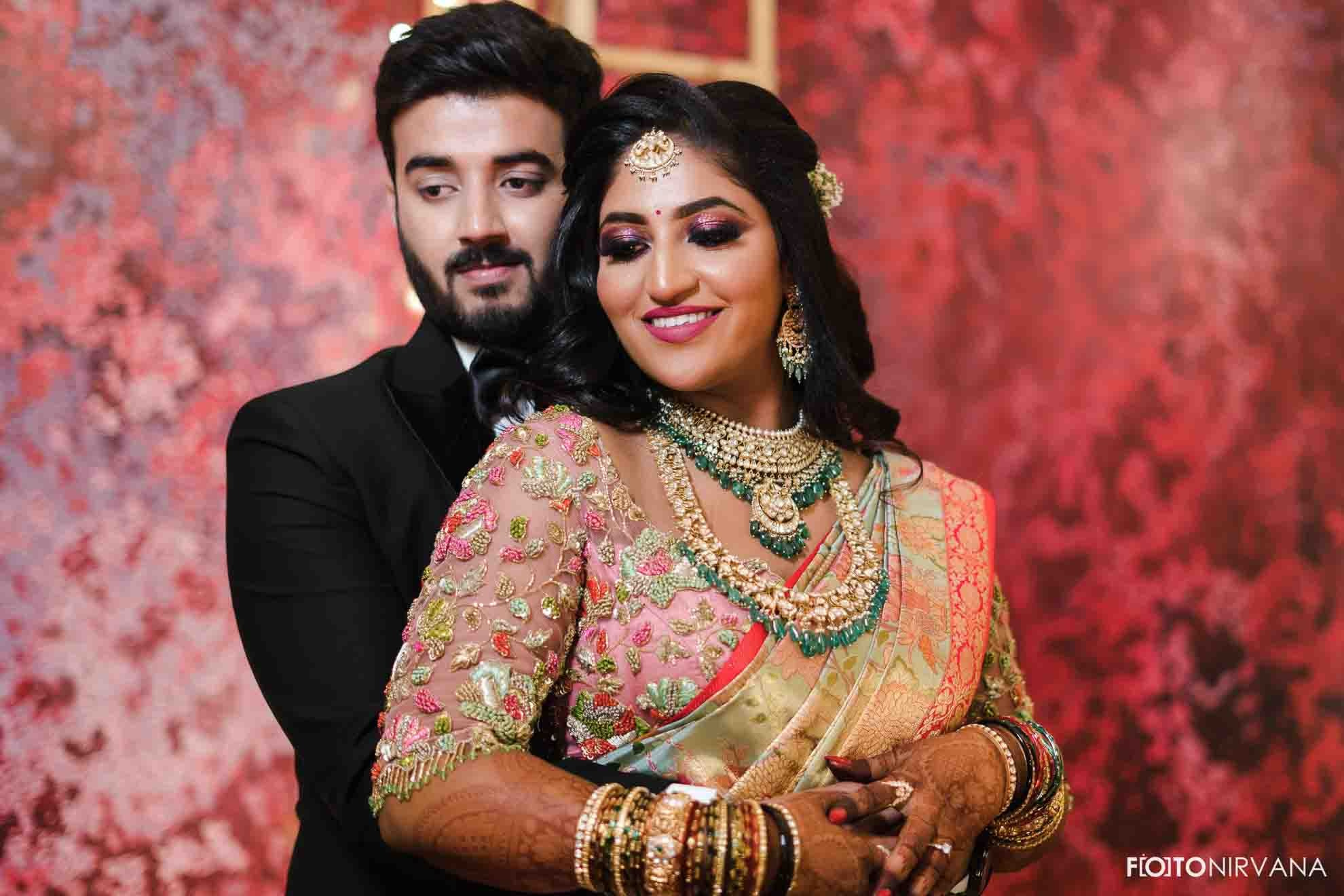 POORNIMA + KAUSHIK. CANDID WEDDING PHOTOGRAPHER in BANGALORE