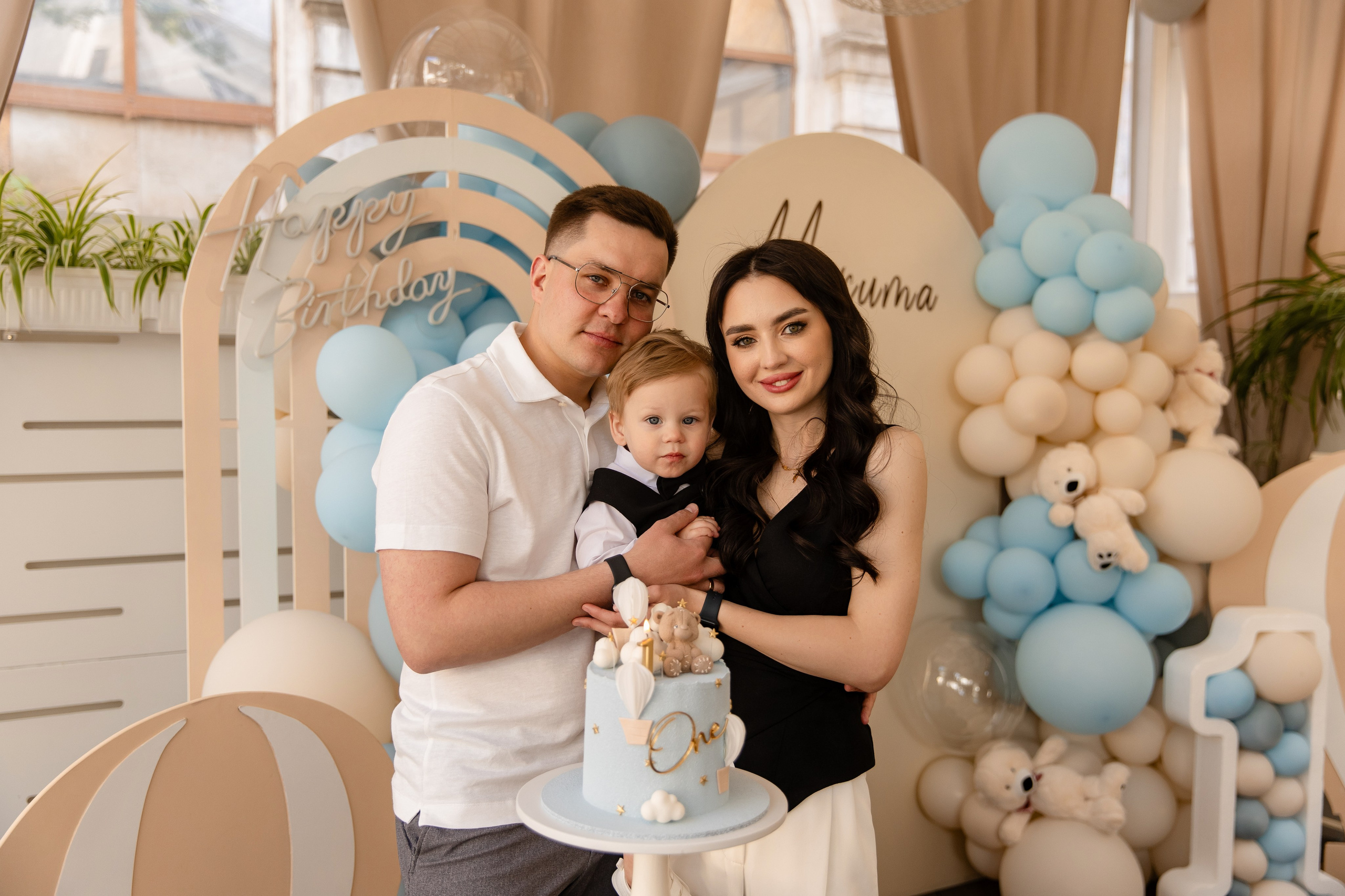 Микита 1 рік. Весільний, сімейний фотограф Варшава