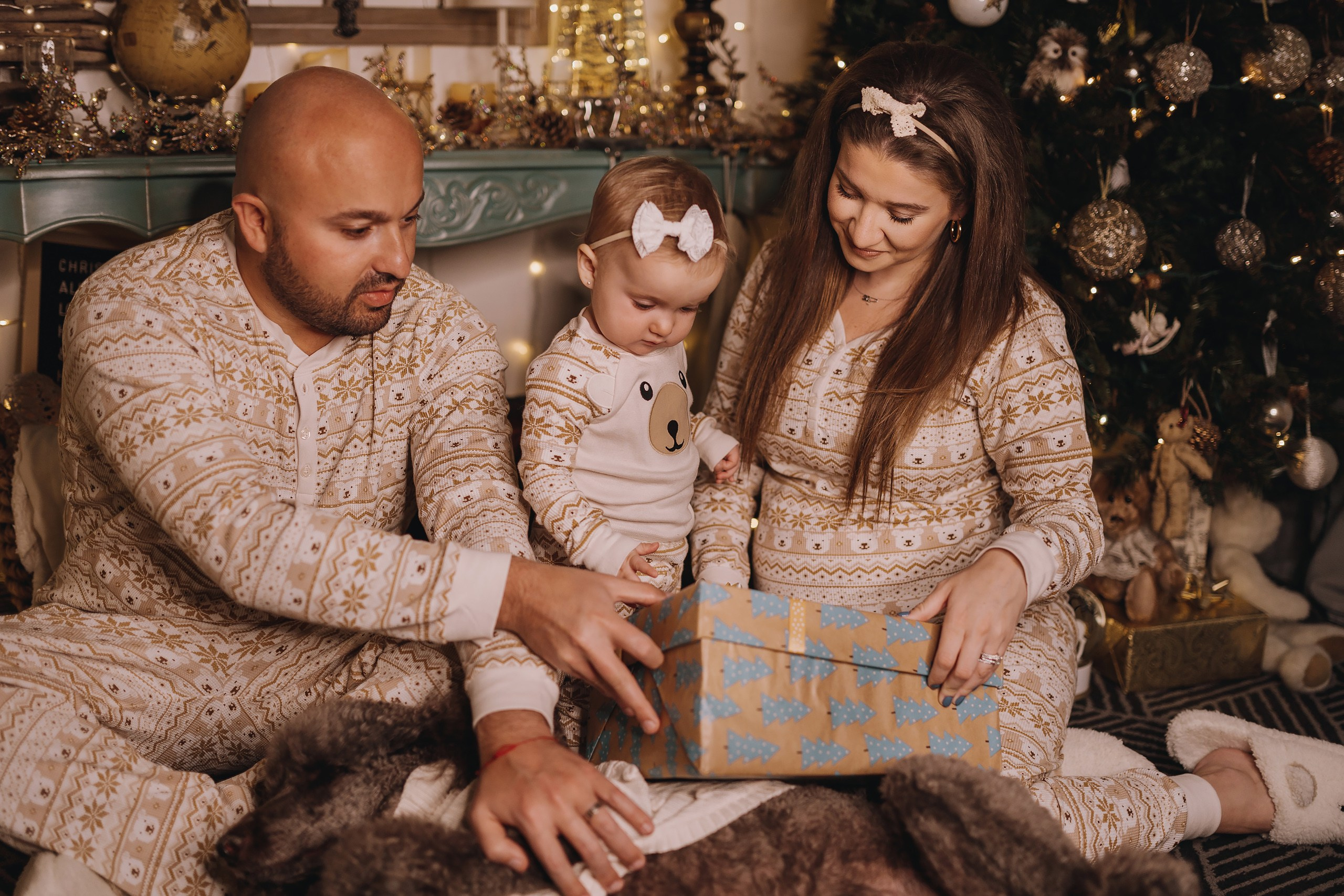 09.12.2023 Christmas Photoshoot. Wedding family event photographer in Chicago Nick Yushevich