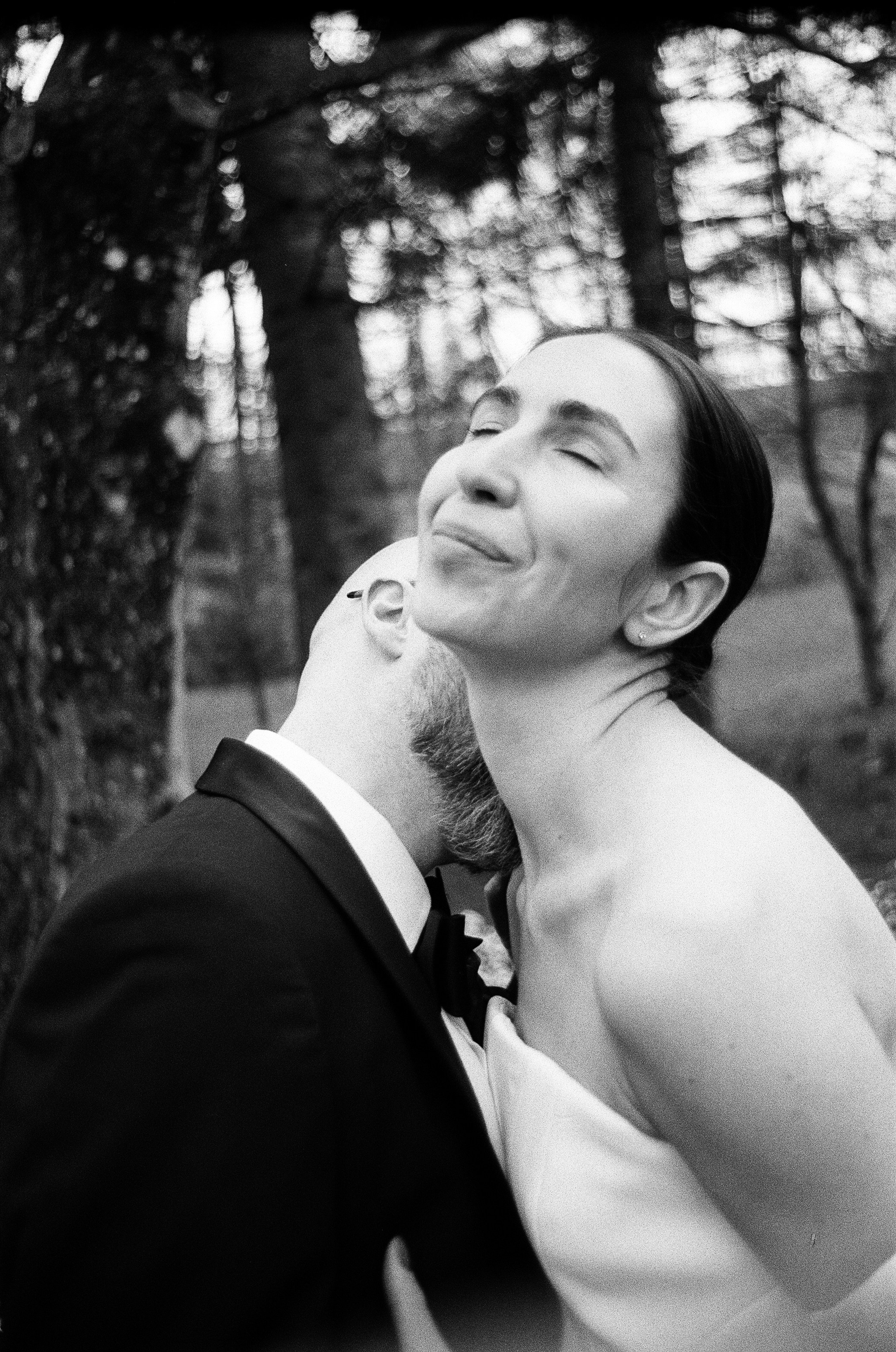 Wedding on Black n White Film. Molfar Visuals