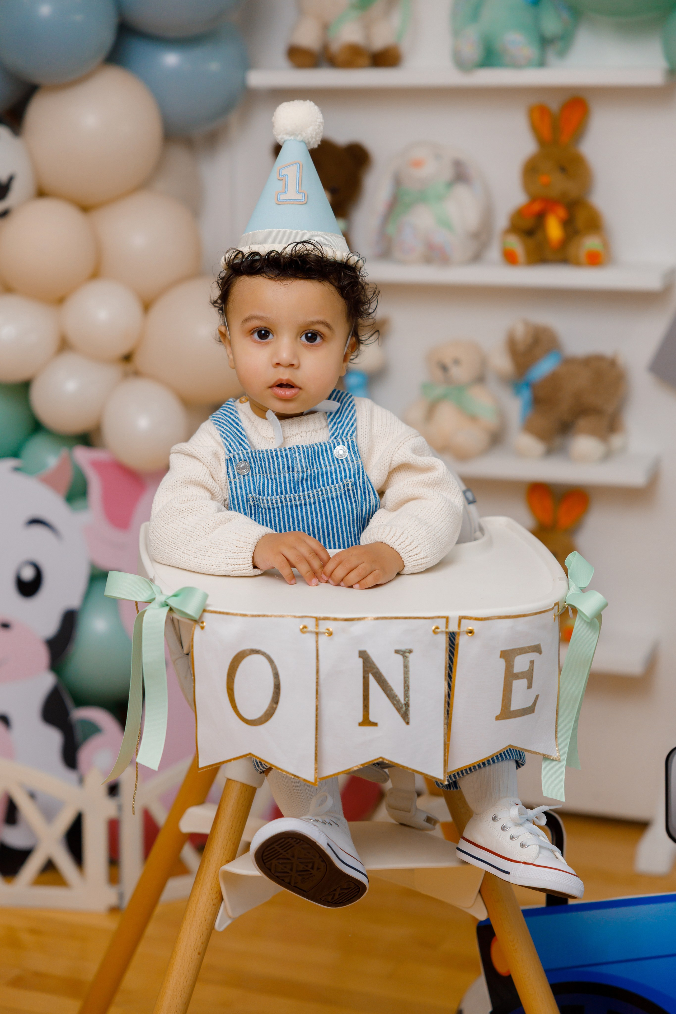 Fateh’s 1st birthday. Home