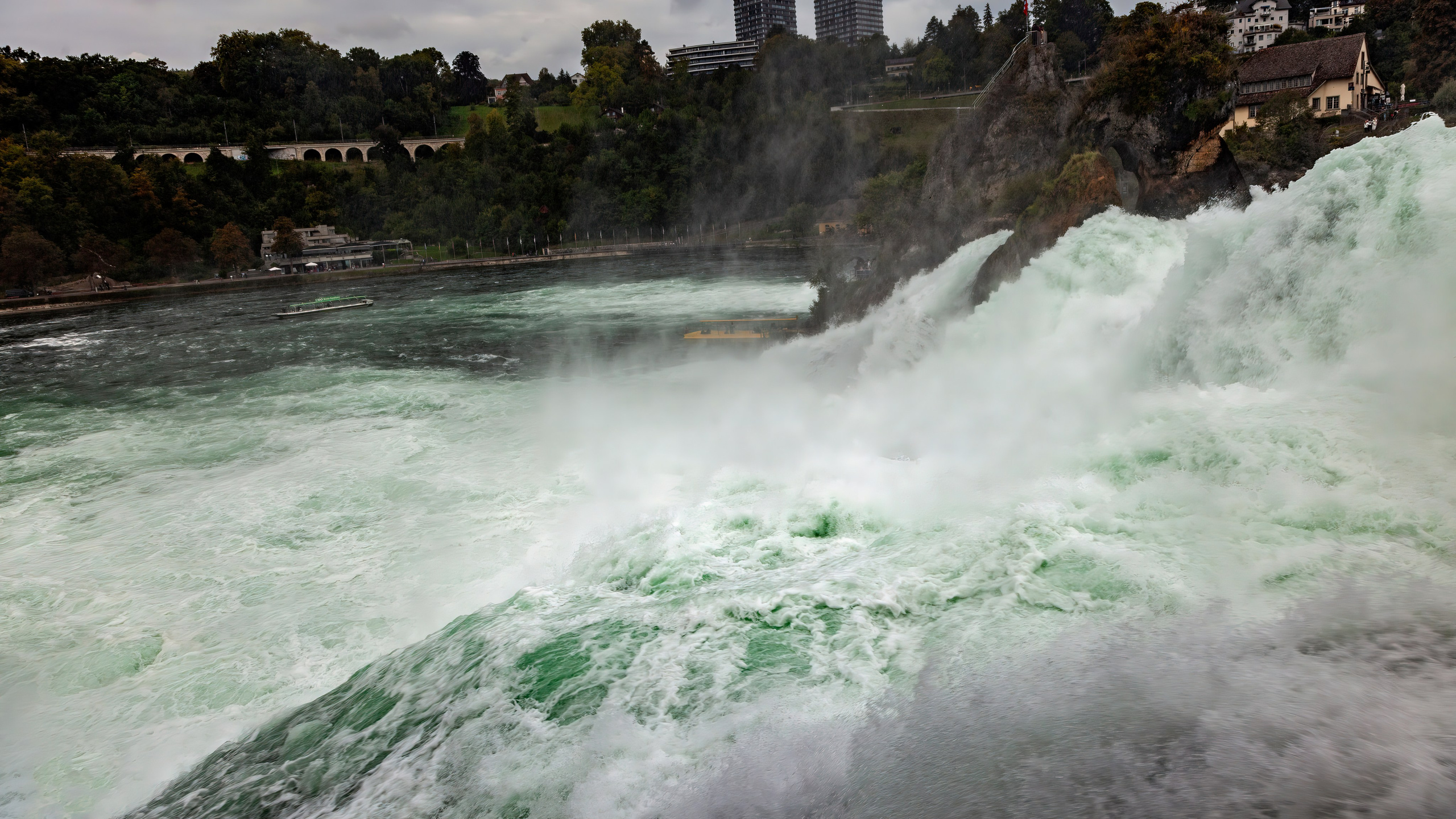 186.Rhine Falls.Switzerland.23.9.2024. Путешествия в формате 360......