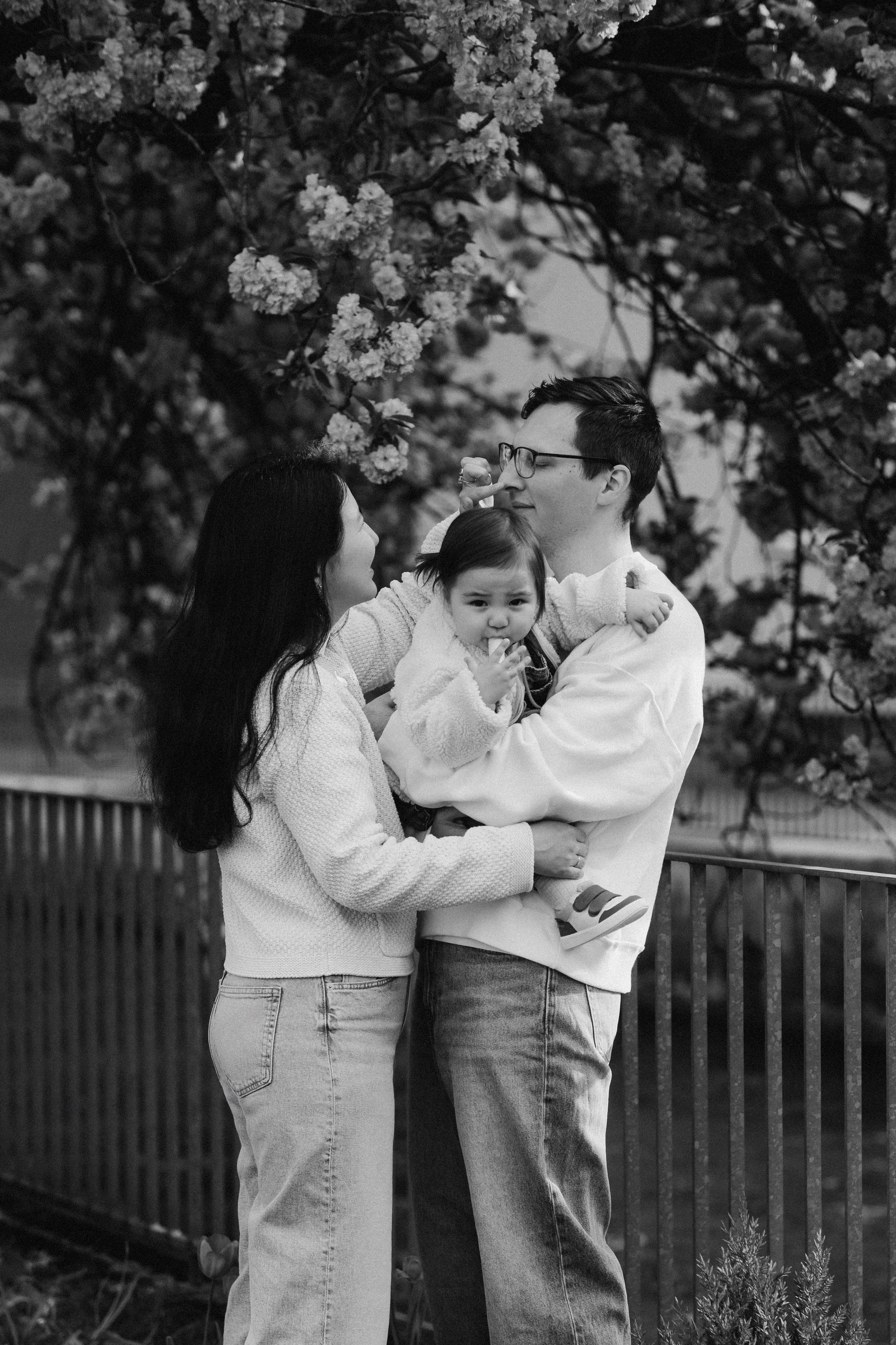 Kirill, Inga & Lea in spring bloom. Фотографы Минск и мир