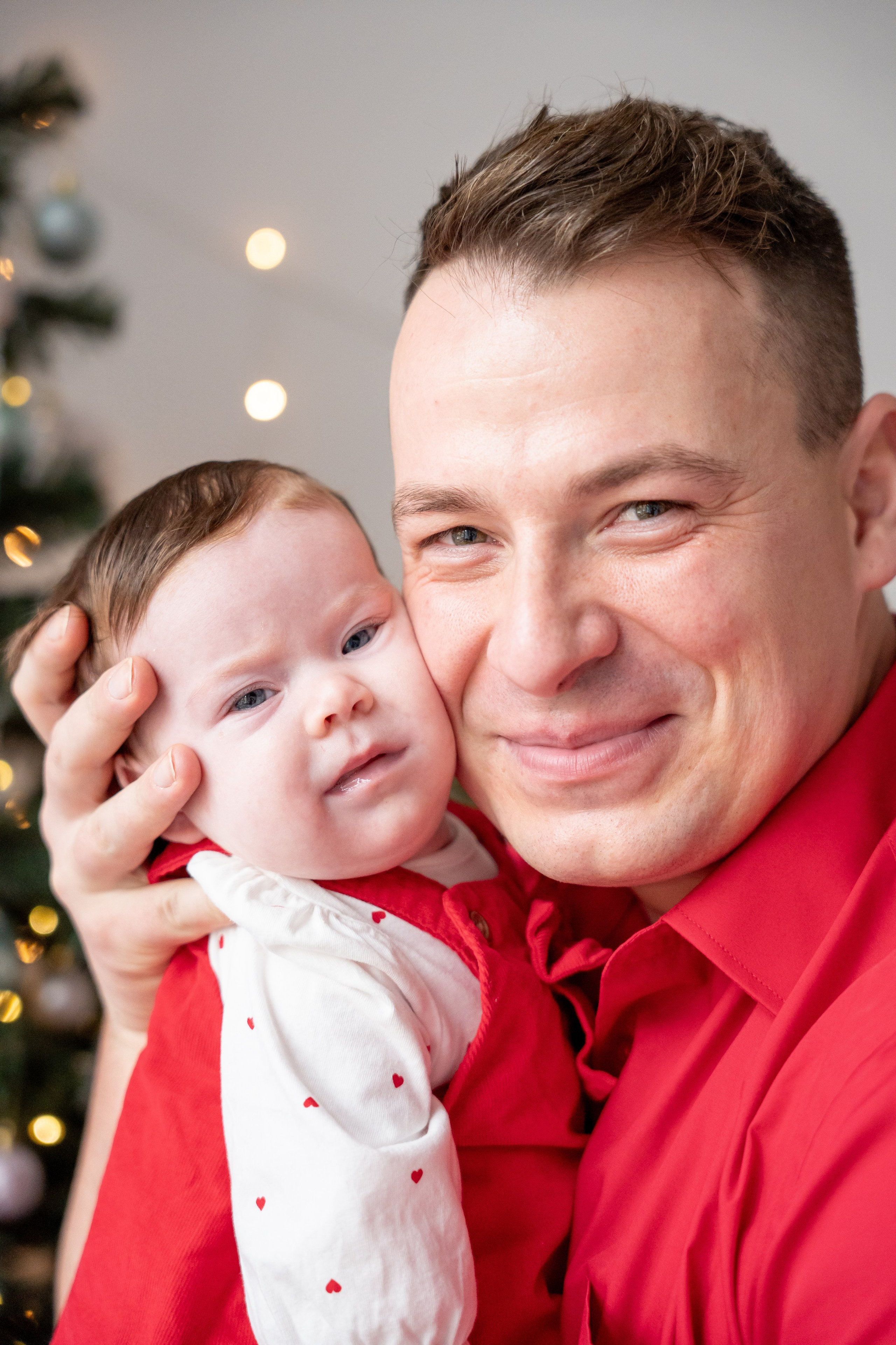 Rodina během pohodového focení v Teplicích