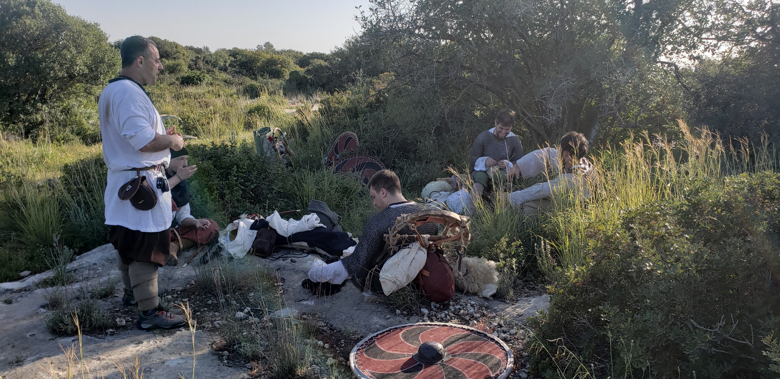 Реконстукционный поход Парк Британия. КРиС «Нортман»