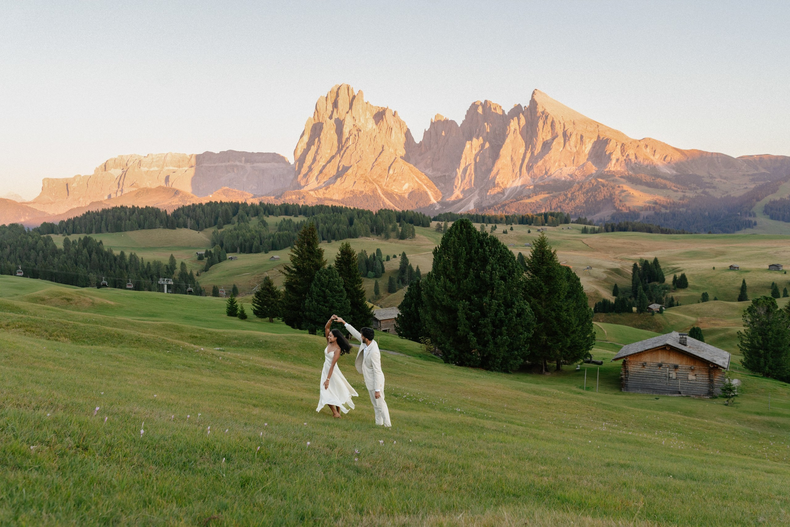 N & M (Alpe di Siusi, Dolomites, Italy). Marriage Proposal Photographer in Verona, Lake Garda and Dolomites| Diana Fedrigo