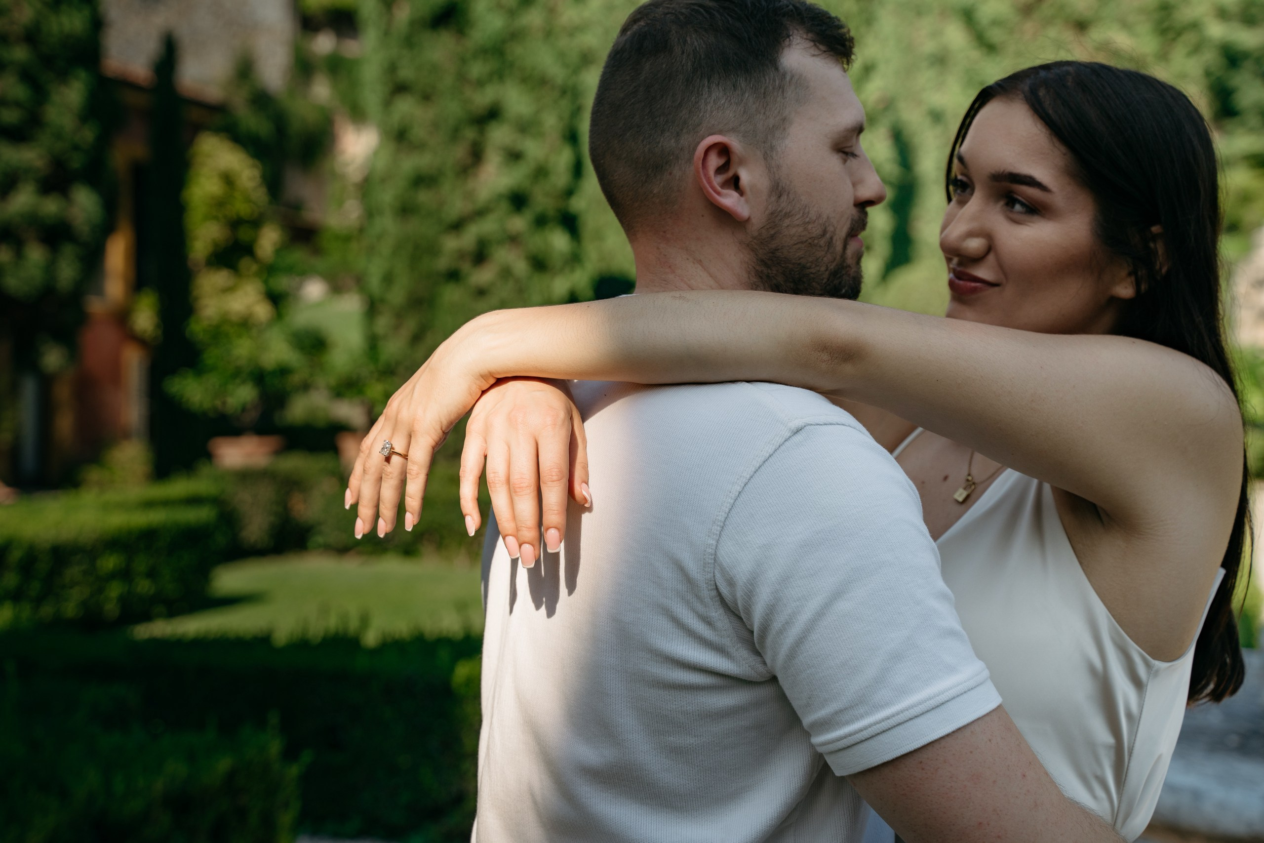 P & C (Verona, Giardino Giusti, Italy). Marriage Proposal Photographer in Verona, Lake Garda and Dolomites| Diana Fedrigo