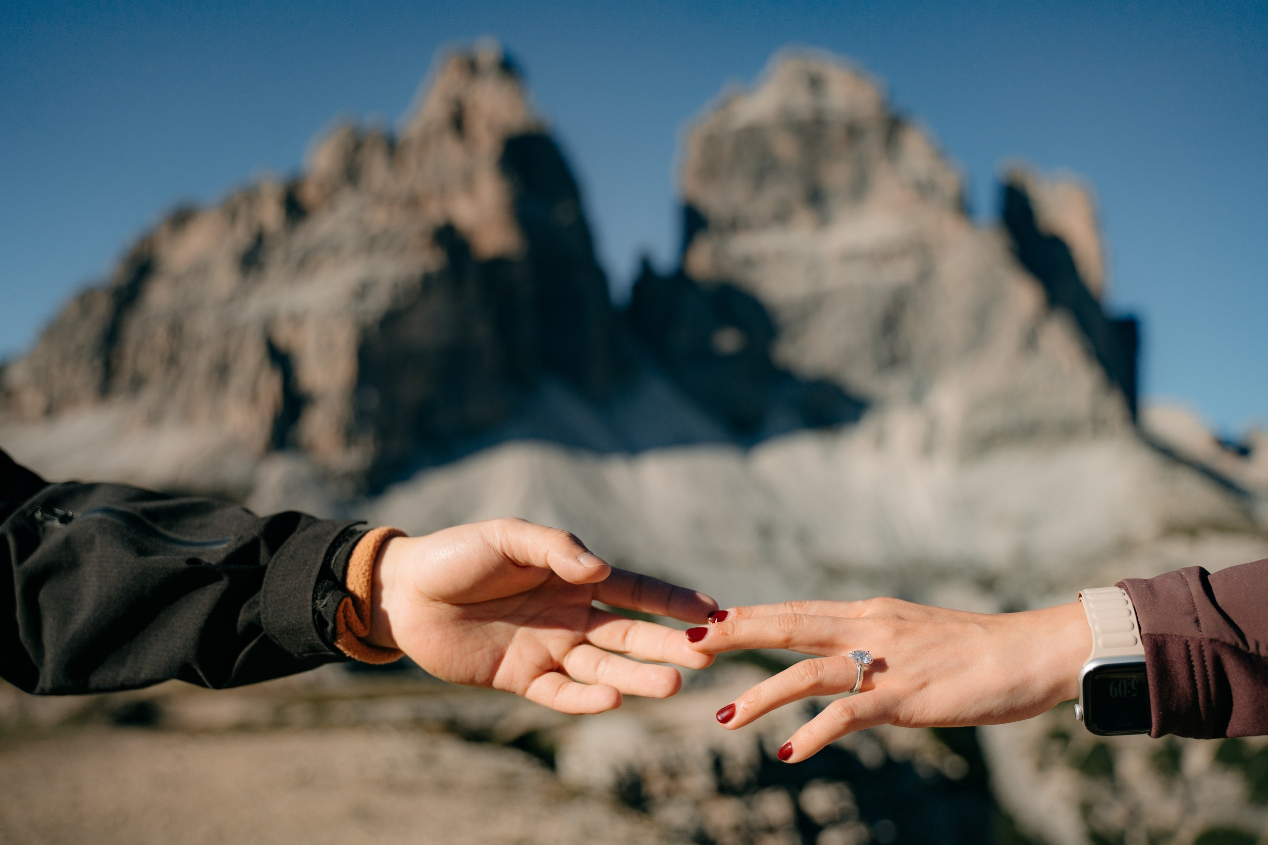 T & C (Cadini di Misurina, Dolomites, Italy). Marriage Proposal Photographer in Verona, Lake Garda and Dolomites| Diana Fedrigo